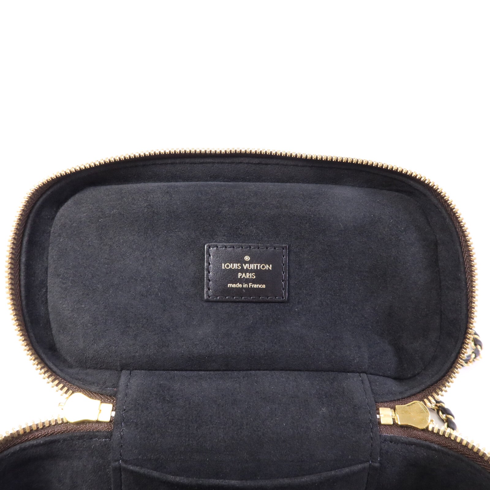 LOUIS VUITTON Monogram Reverse Vanity PM金扣手挽肩背兩用袋