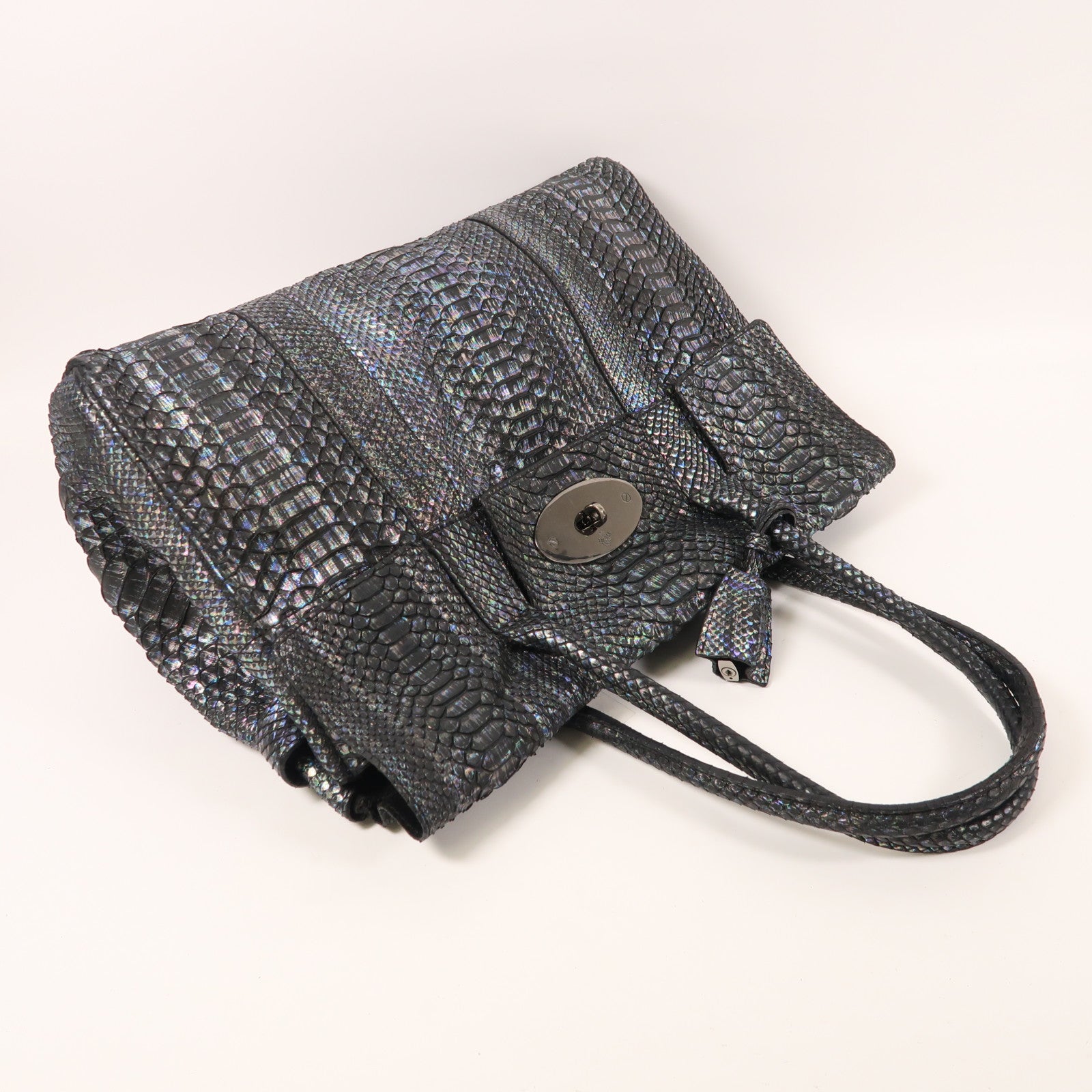 MULBERRY 蛇皮皮革Shoulder Bag肩背袋