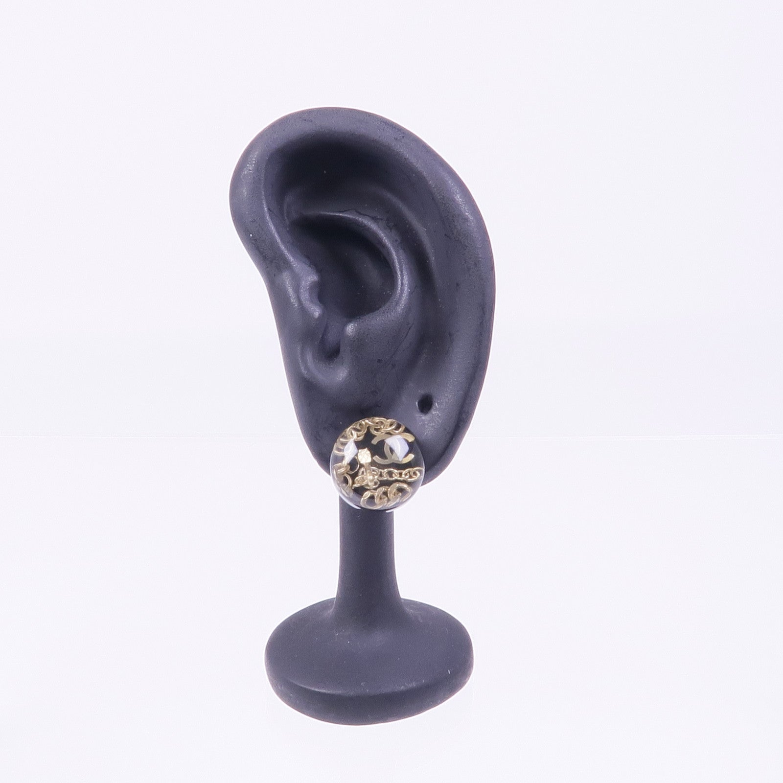 CHANEL 【激減優惠】PVC/金屬Earrings耳環