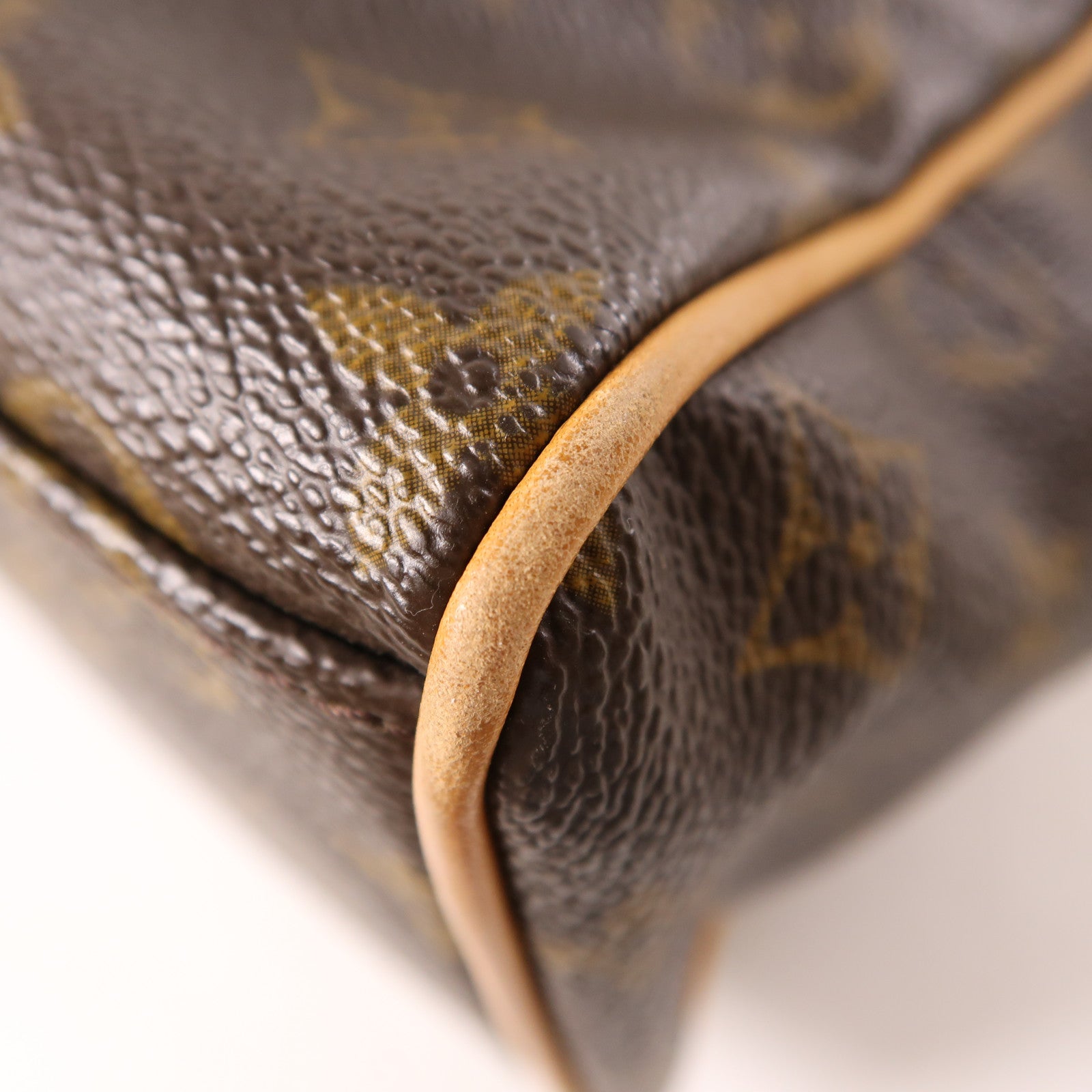 LOUIS VUITTON Monogram Manhattan PM手挽袋棕色