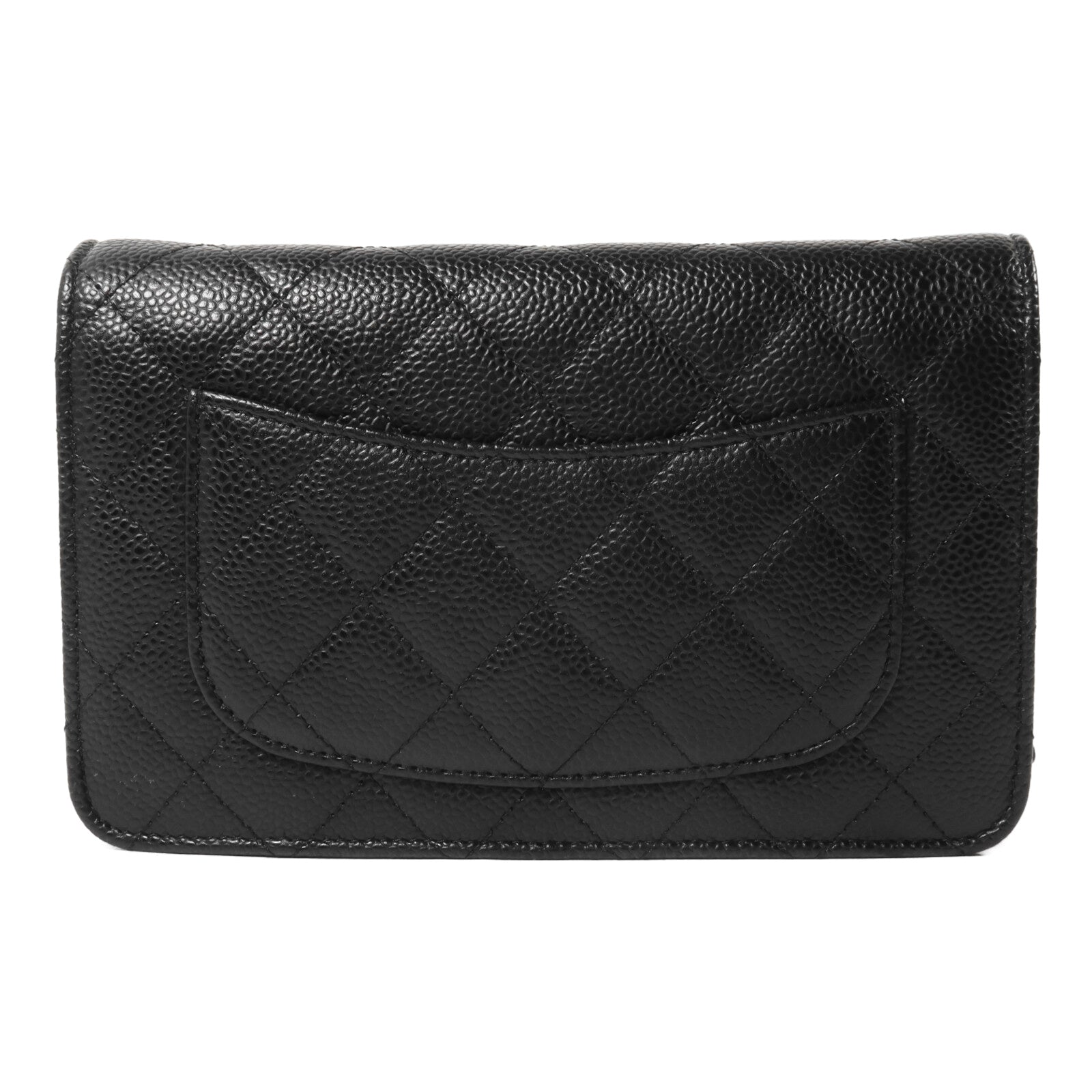 CHANEL 牛皮皮革Wallet On Chain鏈帶肩背袋