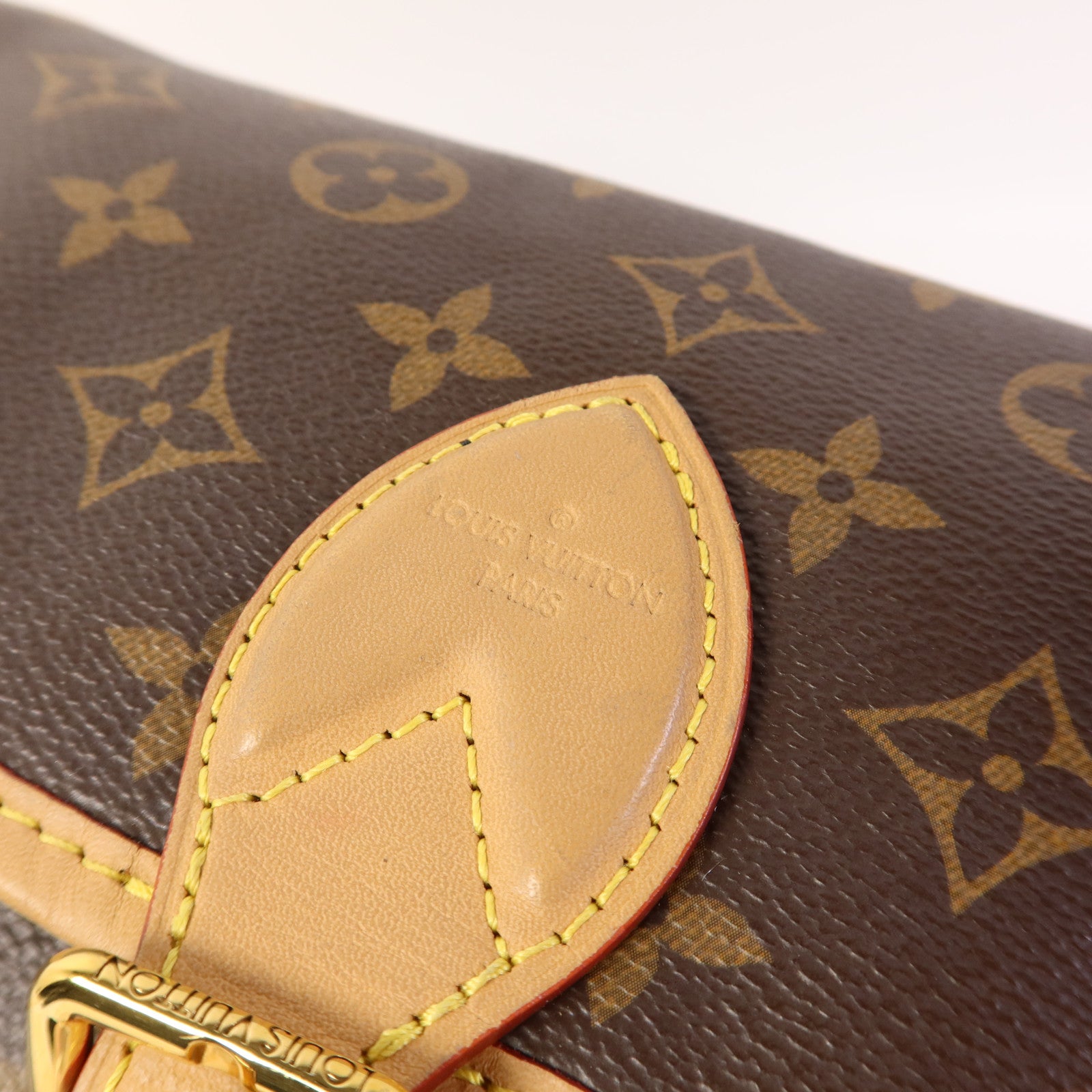 LOUIS VUITTON Monogram Diane金扣手挽肩背兩用袋