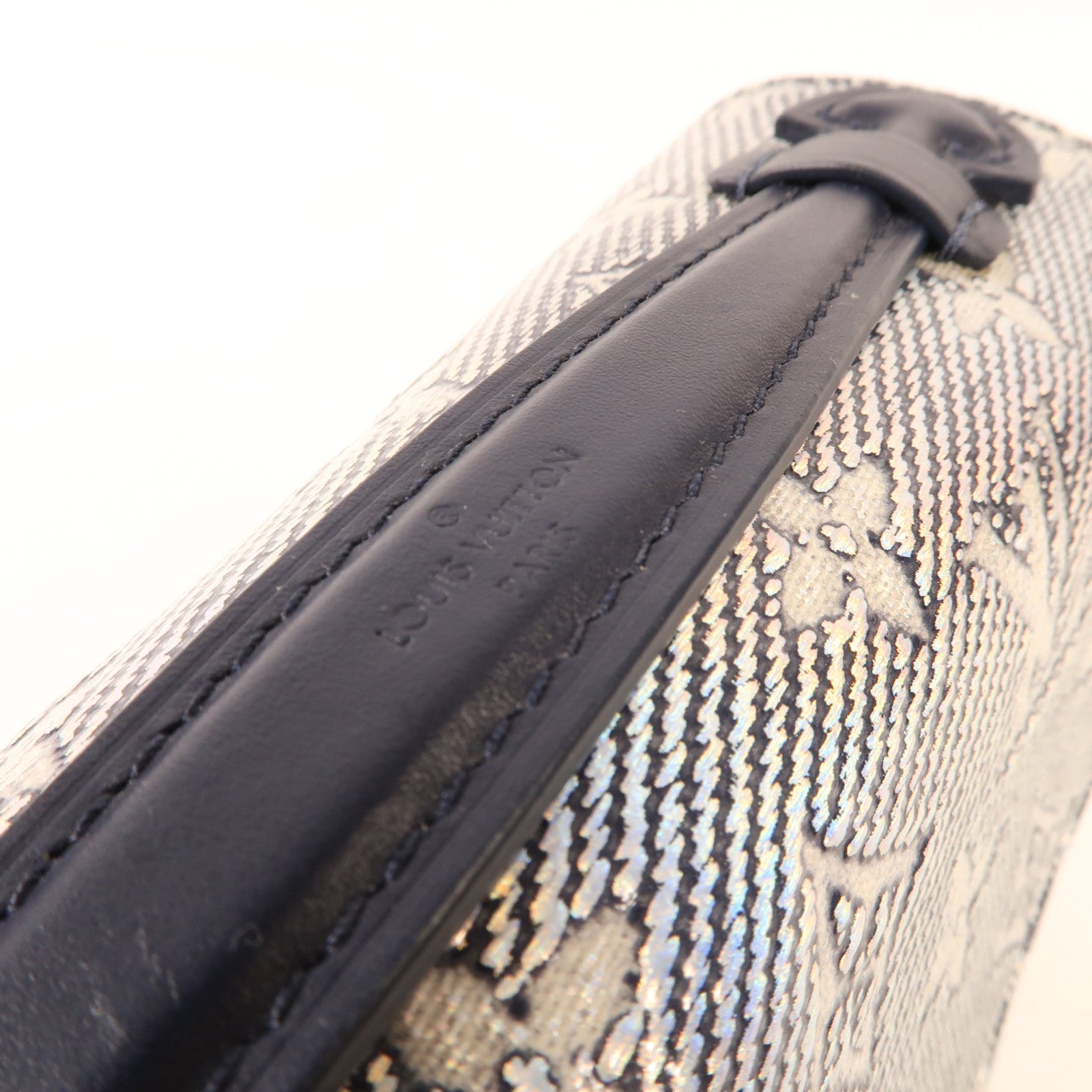 LOUIS VUITTON 塗層帆布Pochette Metis金扣手挽肩背兩用袋