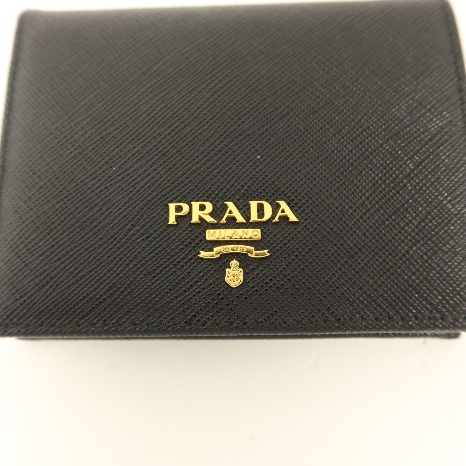PRADA Saffiano皮革Small Bifold Wallet錢包