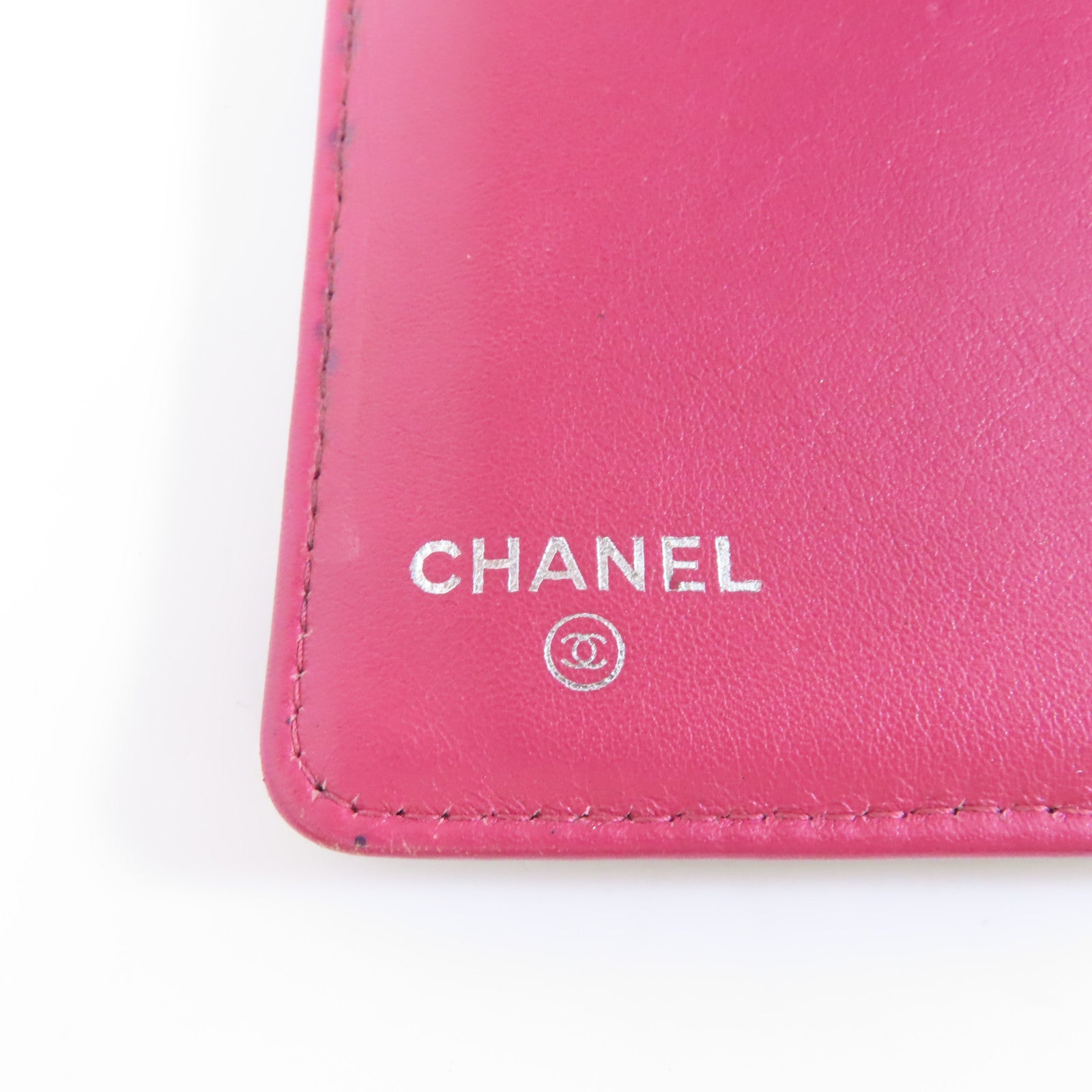 CHANEL 【激減優惠】漆皮皮革Long Wallet銀扣長錢包黑色