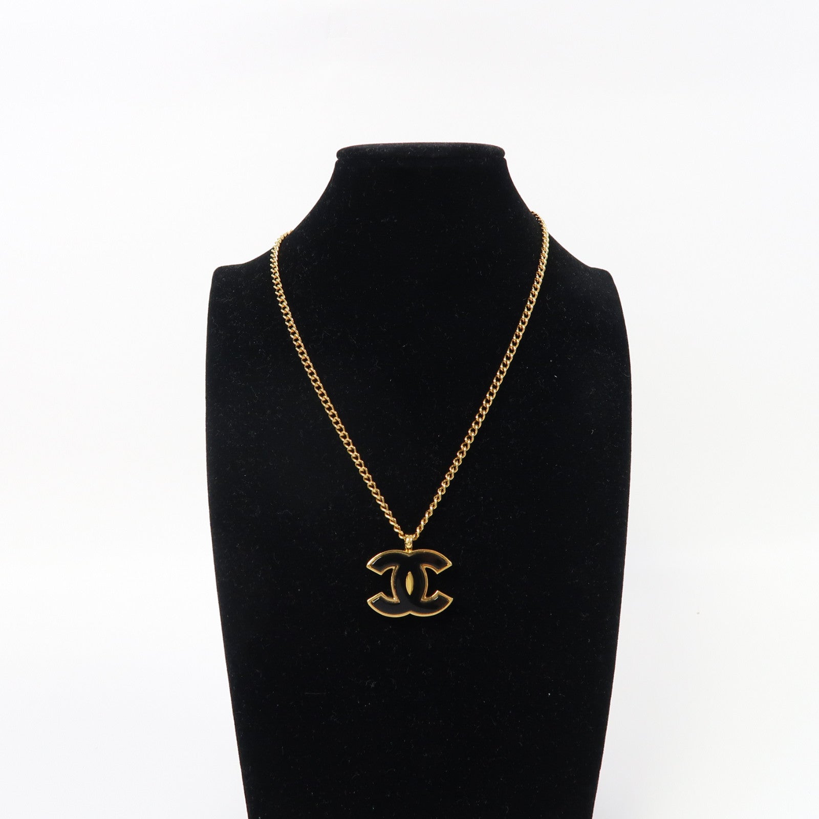 CHANEL 金屬Necklace項鍊黑色