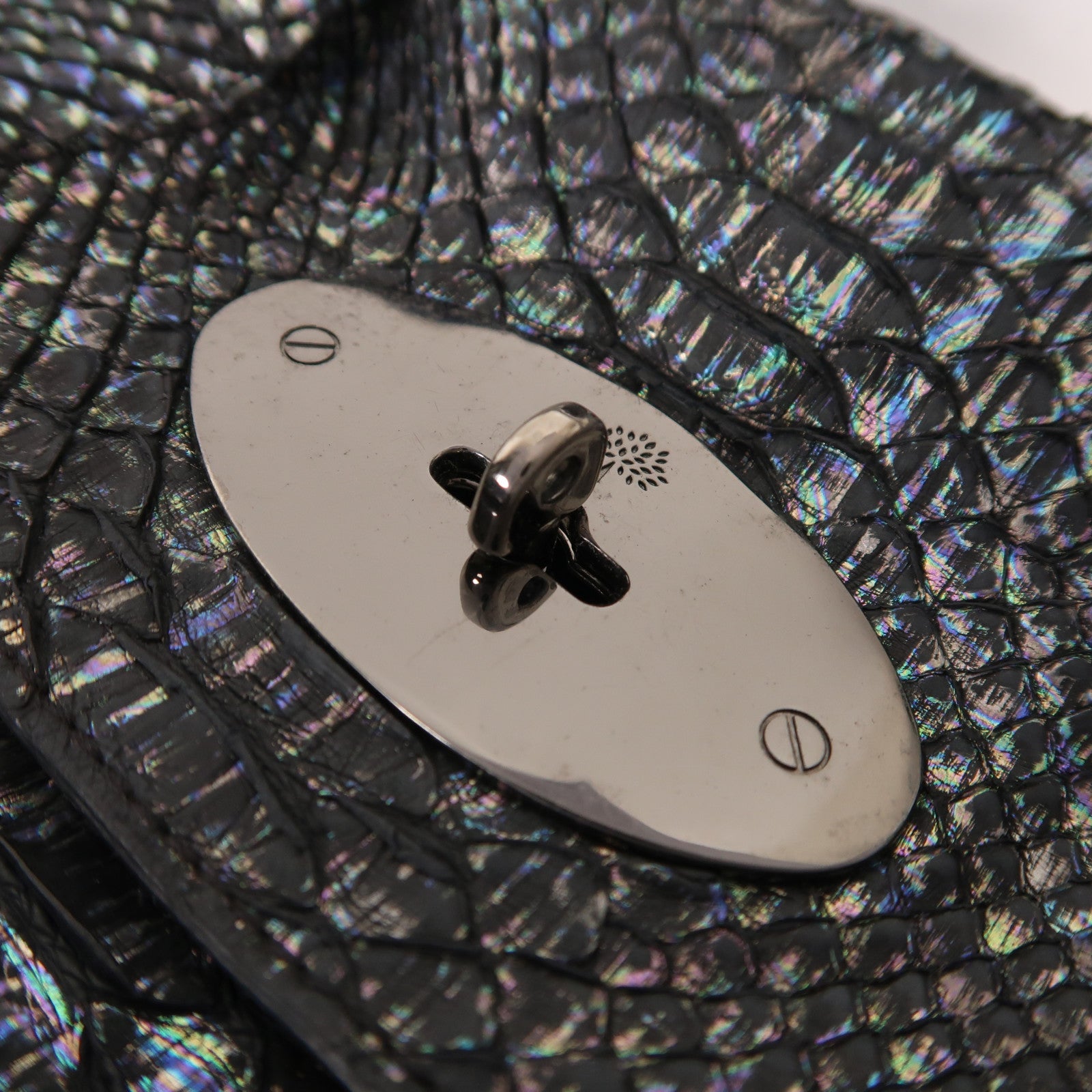 MULBERRY 蛇皮皮革Shoulder Bag肩背袋