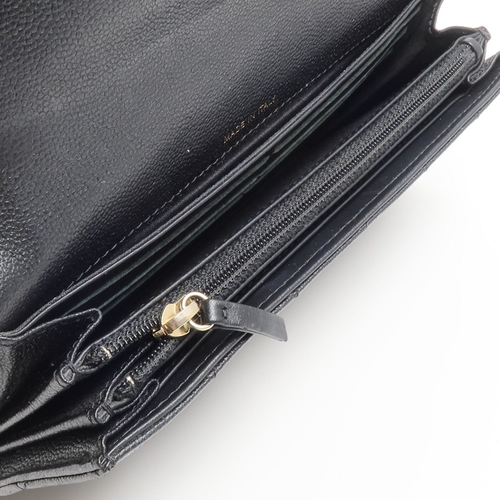 CHANEL 牛皮皮革Boy Long Wallet長錢包