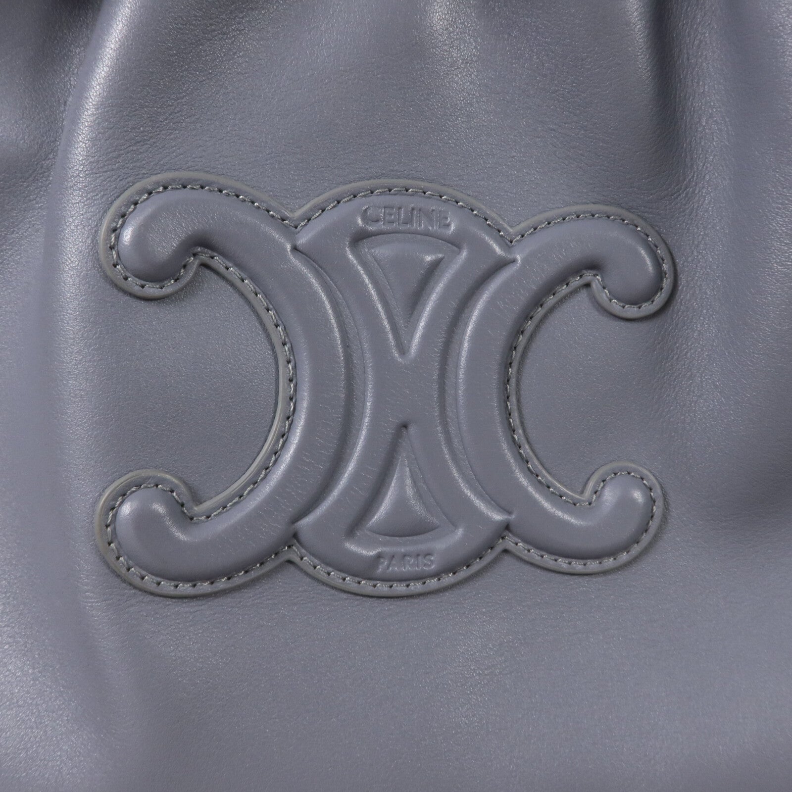CELINE 牛皮皮革Cabas Cuir Triomphe手挽肩背兩用袋