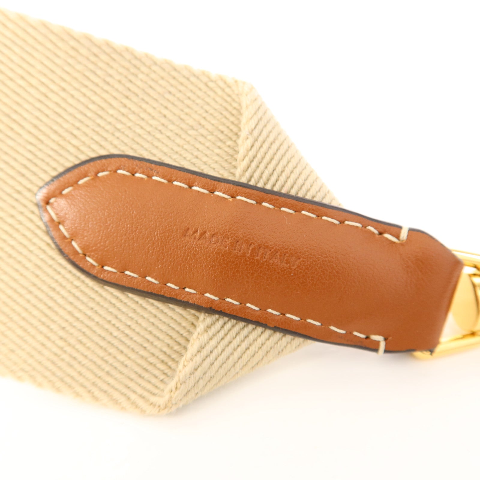 CELINE 帆布Strap金扣掛飾