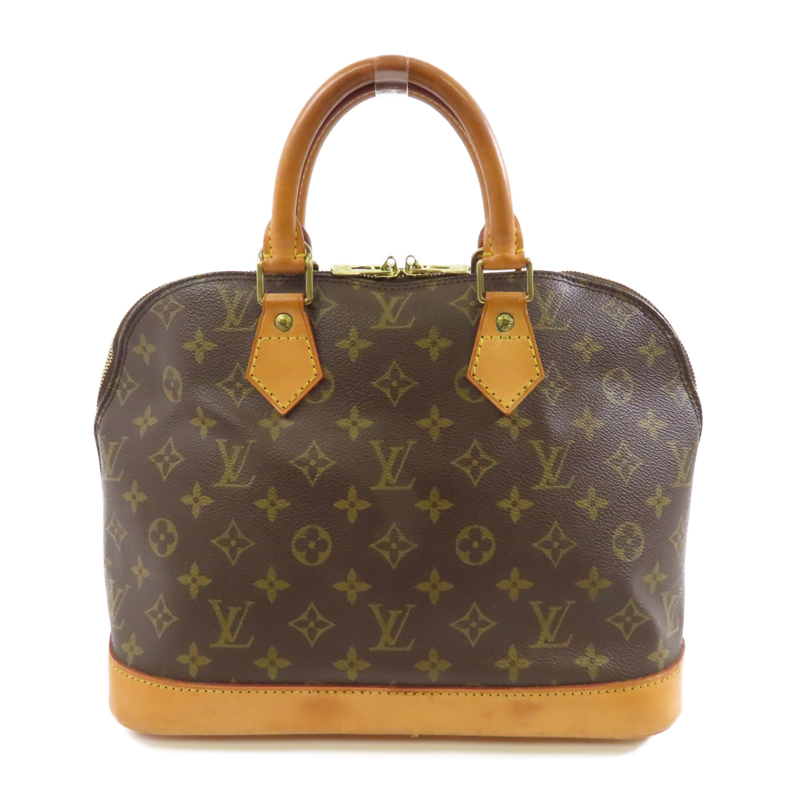LOUIS VUITTON 【激減優惠】Monogram Alma金扣手挽袋啡色