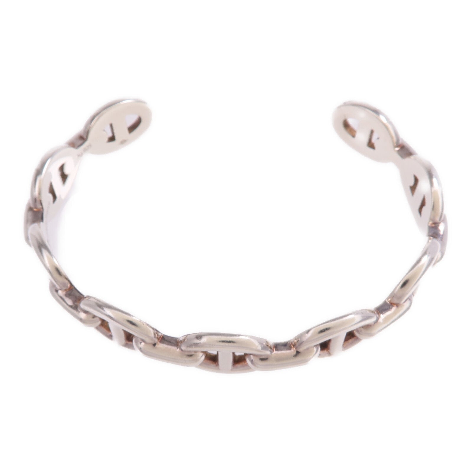 HERMES 925純銀Chaine D'ancre Enchainee Bracelet手鐲