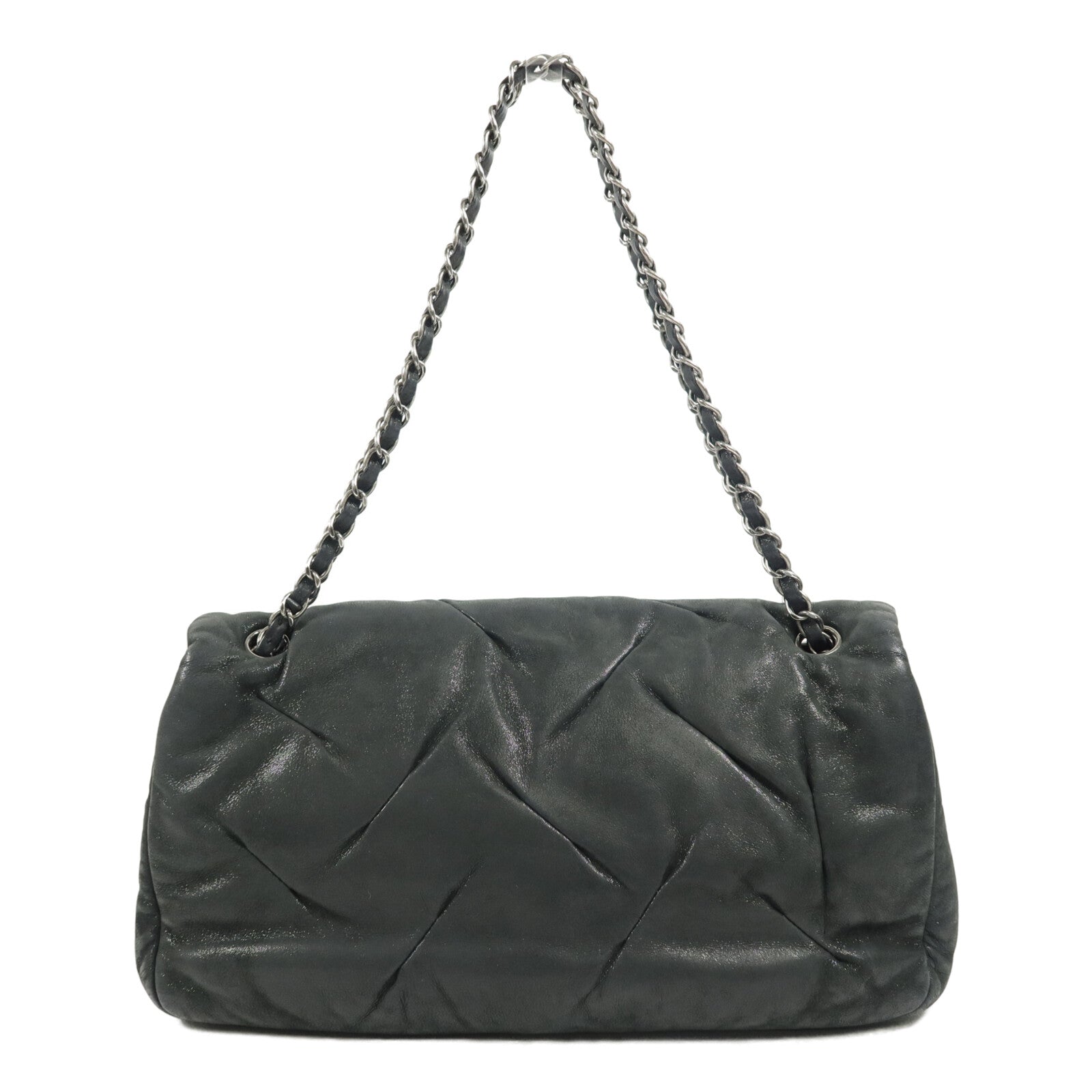 CHANEL 羊皮皮革Chain Shoulder鏈帶肩背袋