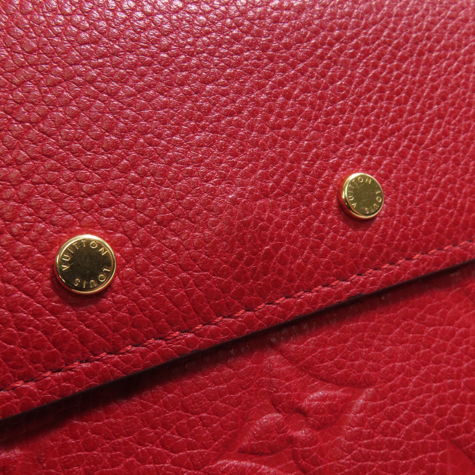 LOUIS VUITTON Monogram Empreinte Long Wallet金扣長錢包