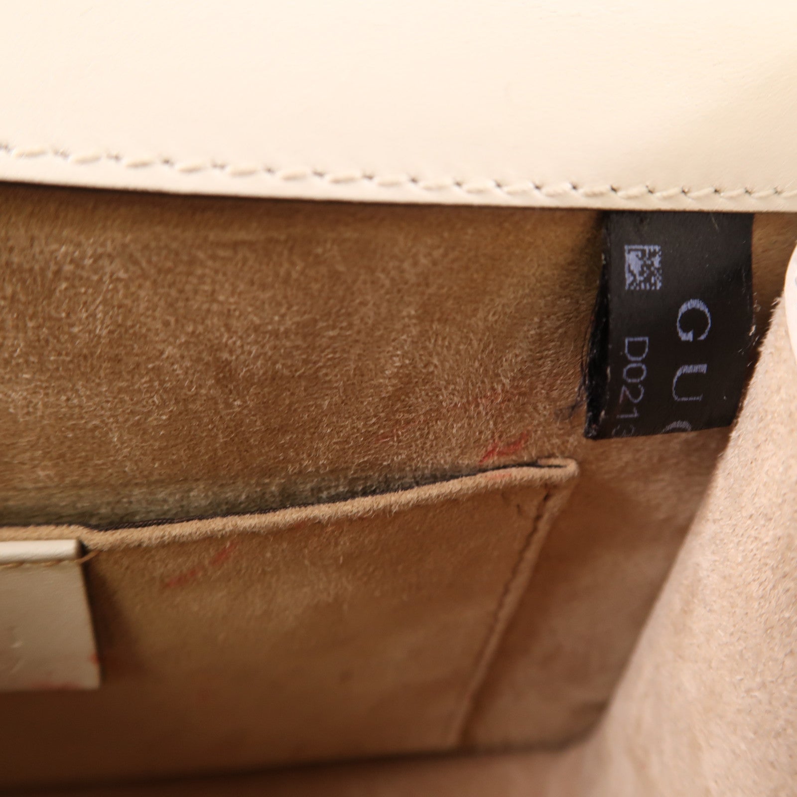 GUCCI GG GHW Sylvie 2Way Shoulder Hand Bag Calfskin Leather 470270 White