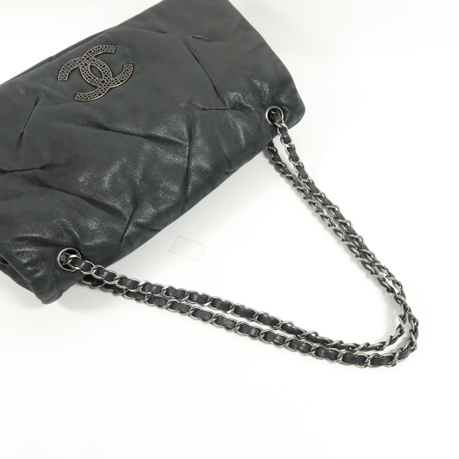 CHANEL 羊皮皮革Chain Shoulder鏈帶肩背袋