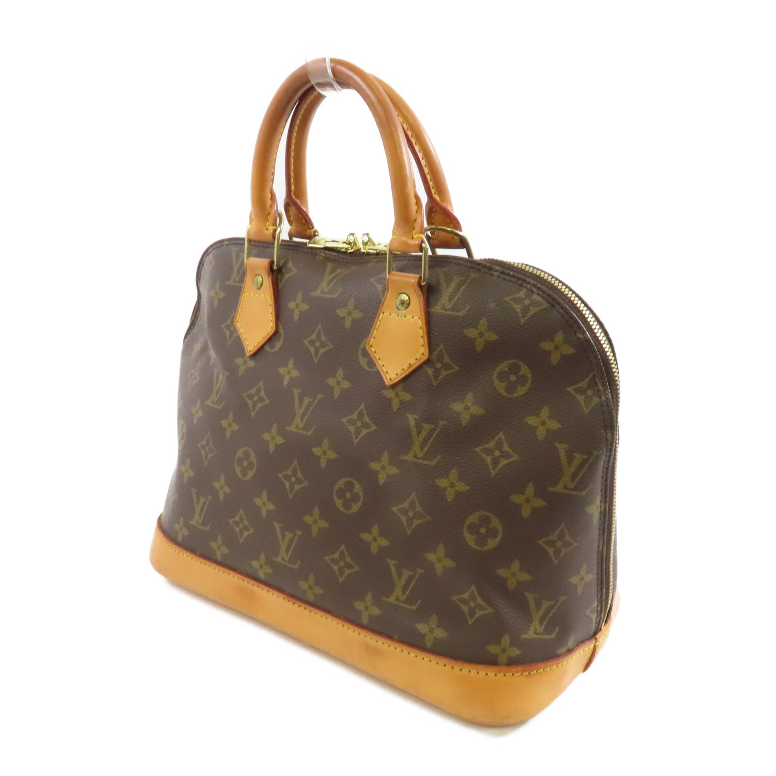 LOUIS VUITTON 【激減優惠】Monogram Alma金扣手挽袋啡色