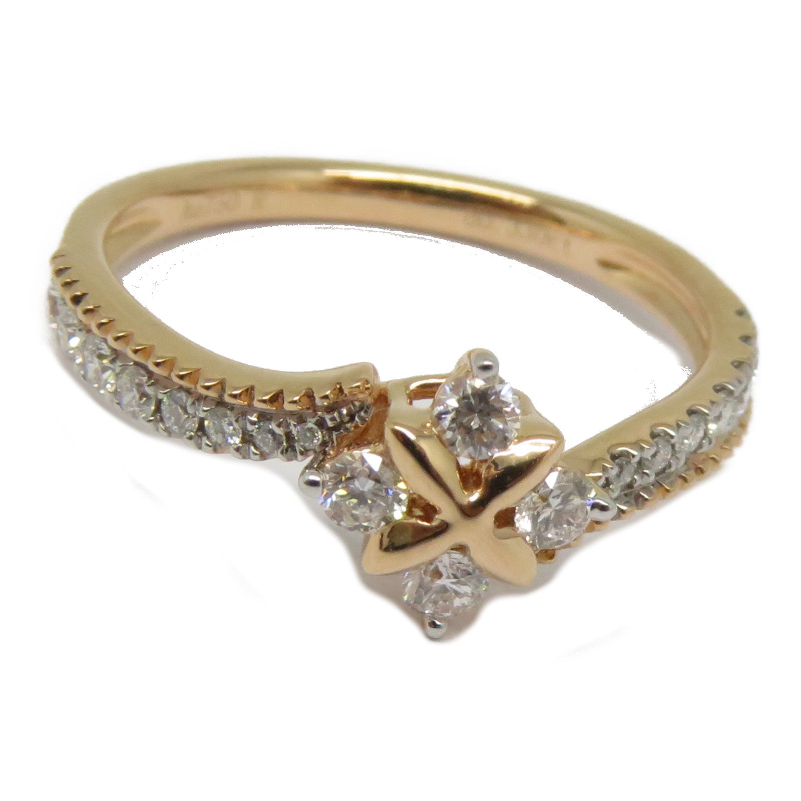 JEWELRY 【激減優惠】18K白金Diamond Ring 0.330ct鑽石戒指US#6.5