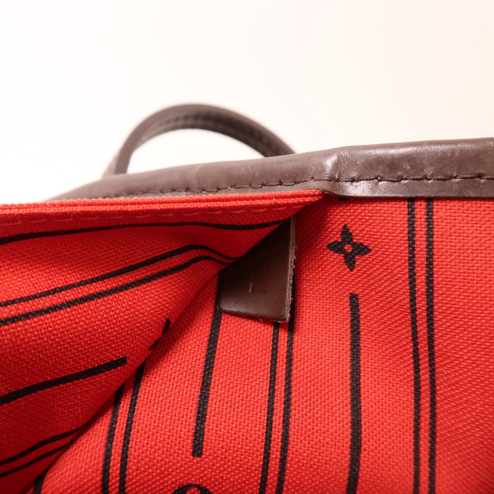 LOUIS VUITTON Damier Neverfull GM金扣肩背袋