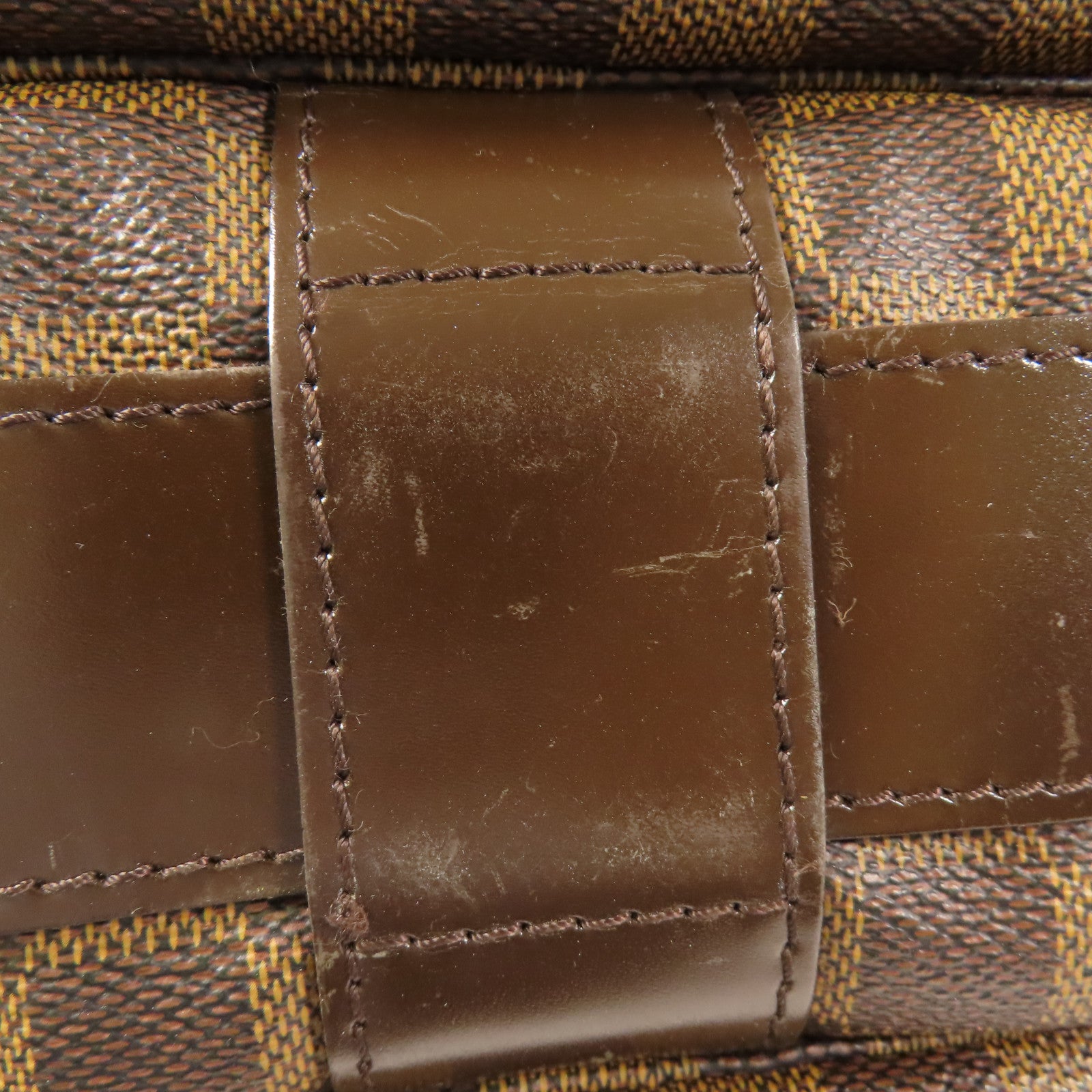 LOUIS VUITTON Damier Naviglio金扣肩背袋