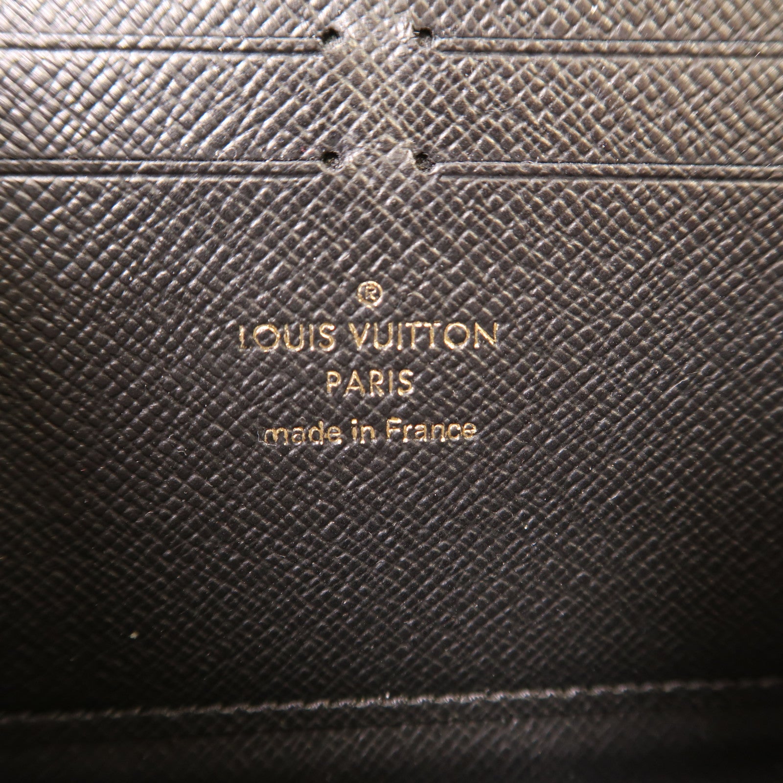 LOUIS VUITTON Monogram Zippy Wallet金扣長錢包棕色/黑色