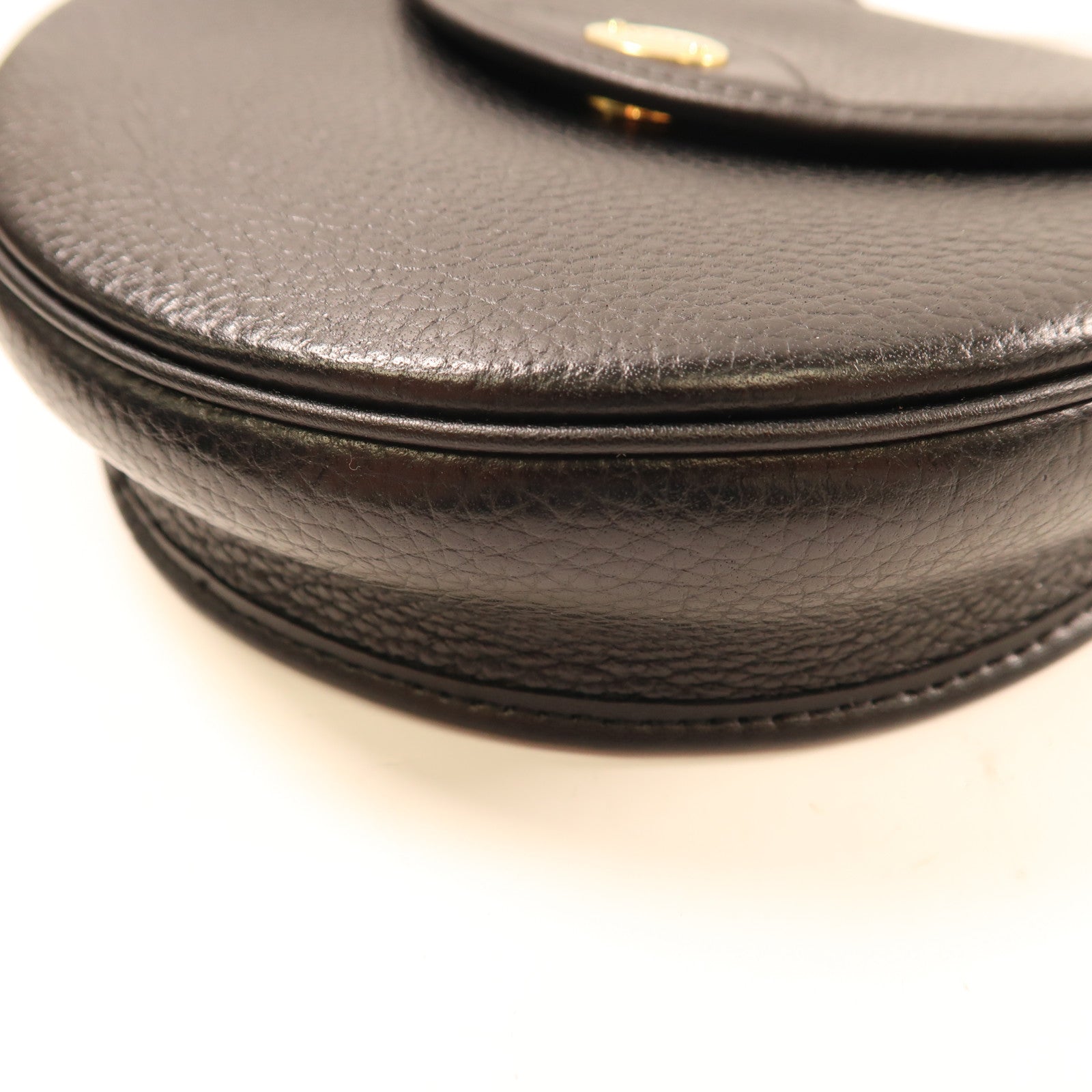 Dior 牛皮皮革Vintage Shoulder Bag金扣肩背袋