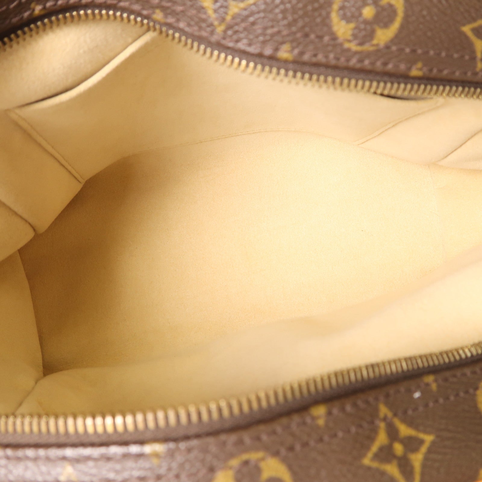LOUIS VUITTON Monogram Manhattan PM手挽袋棕色