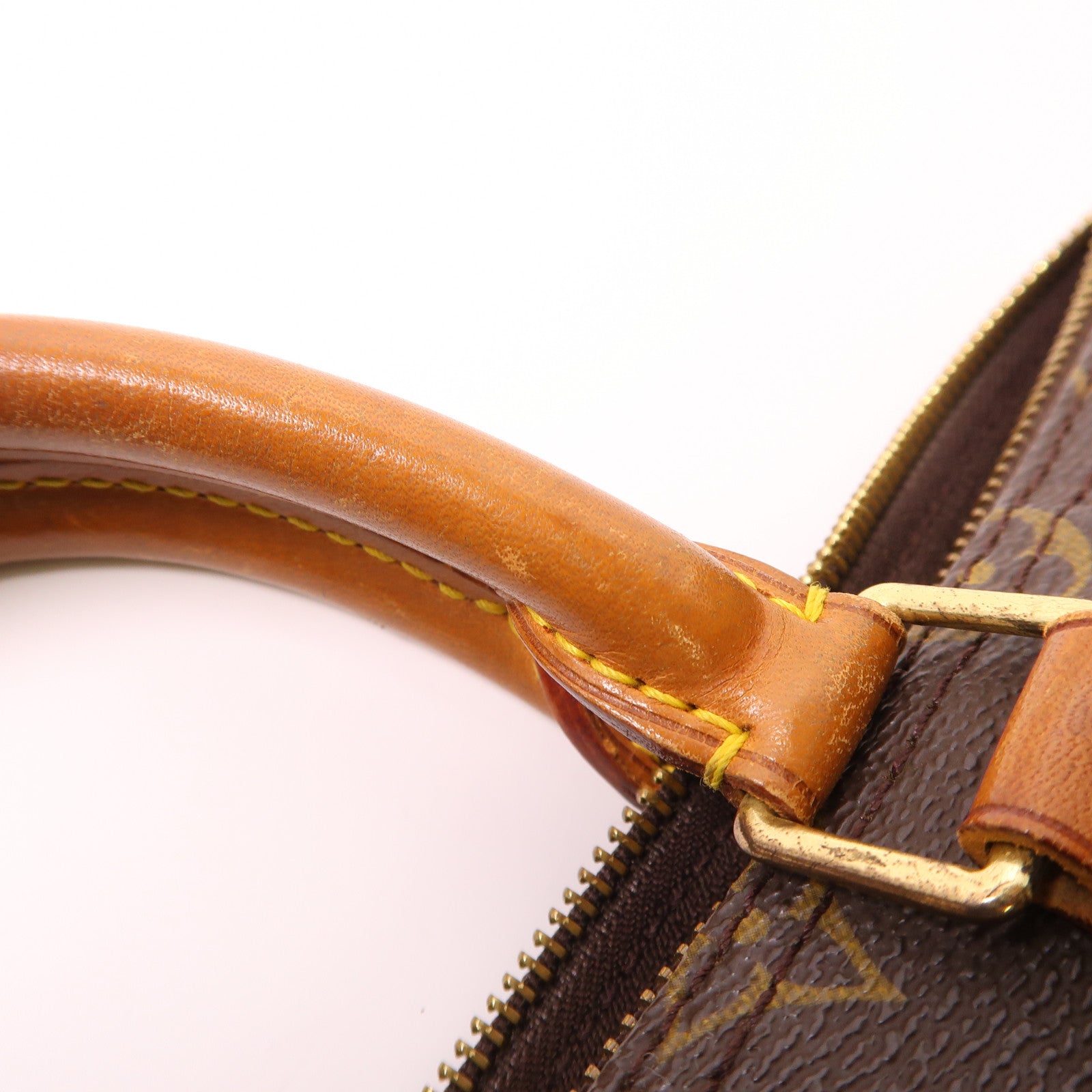 LOUIS VUITTON LV GHW Speedy 35 Hand Bag M41107 Monogram Brown