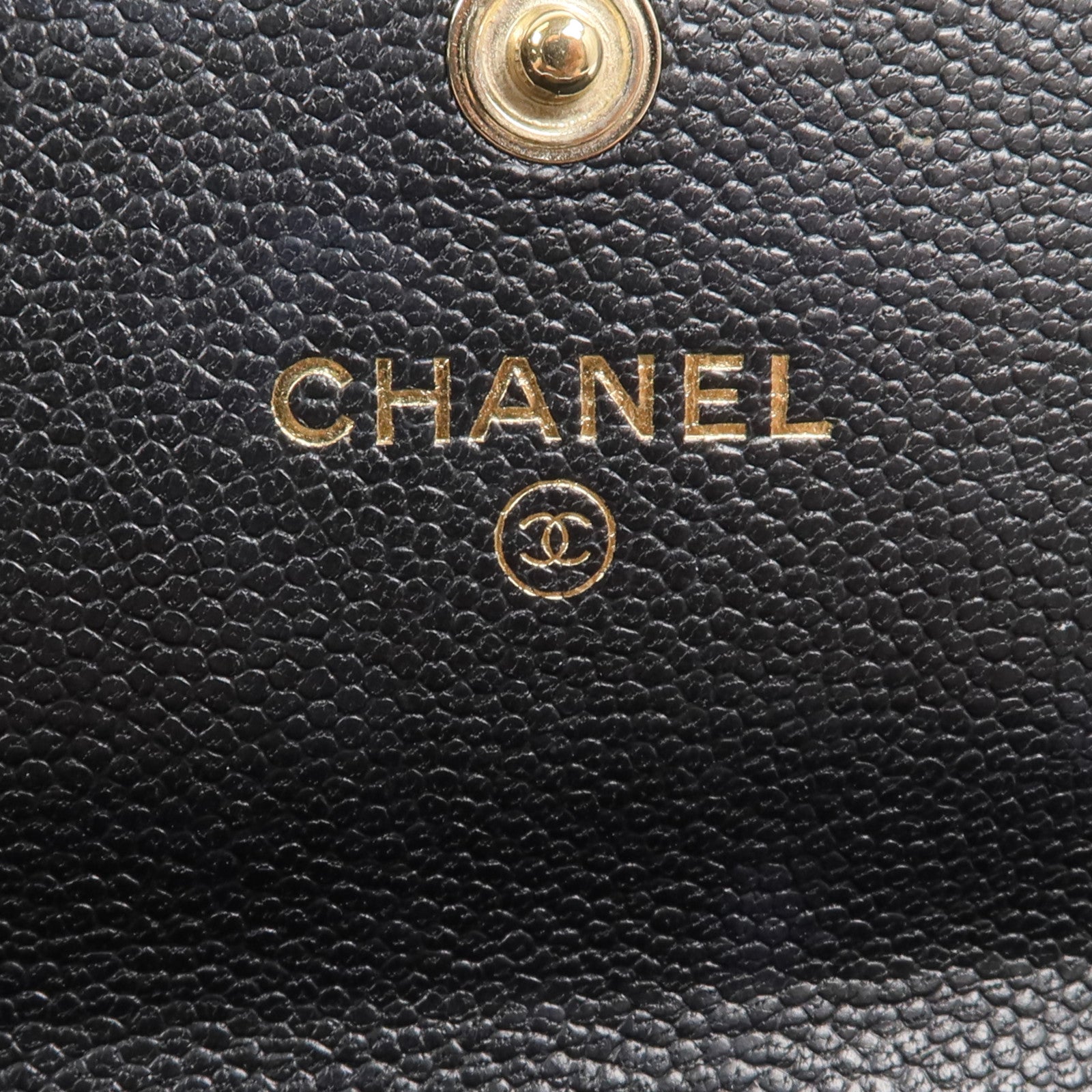 CHANEL 牛皮皮革Boy Long Wallet長錢包