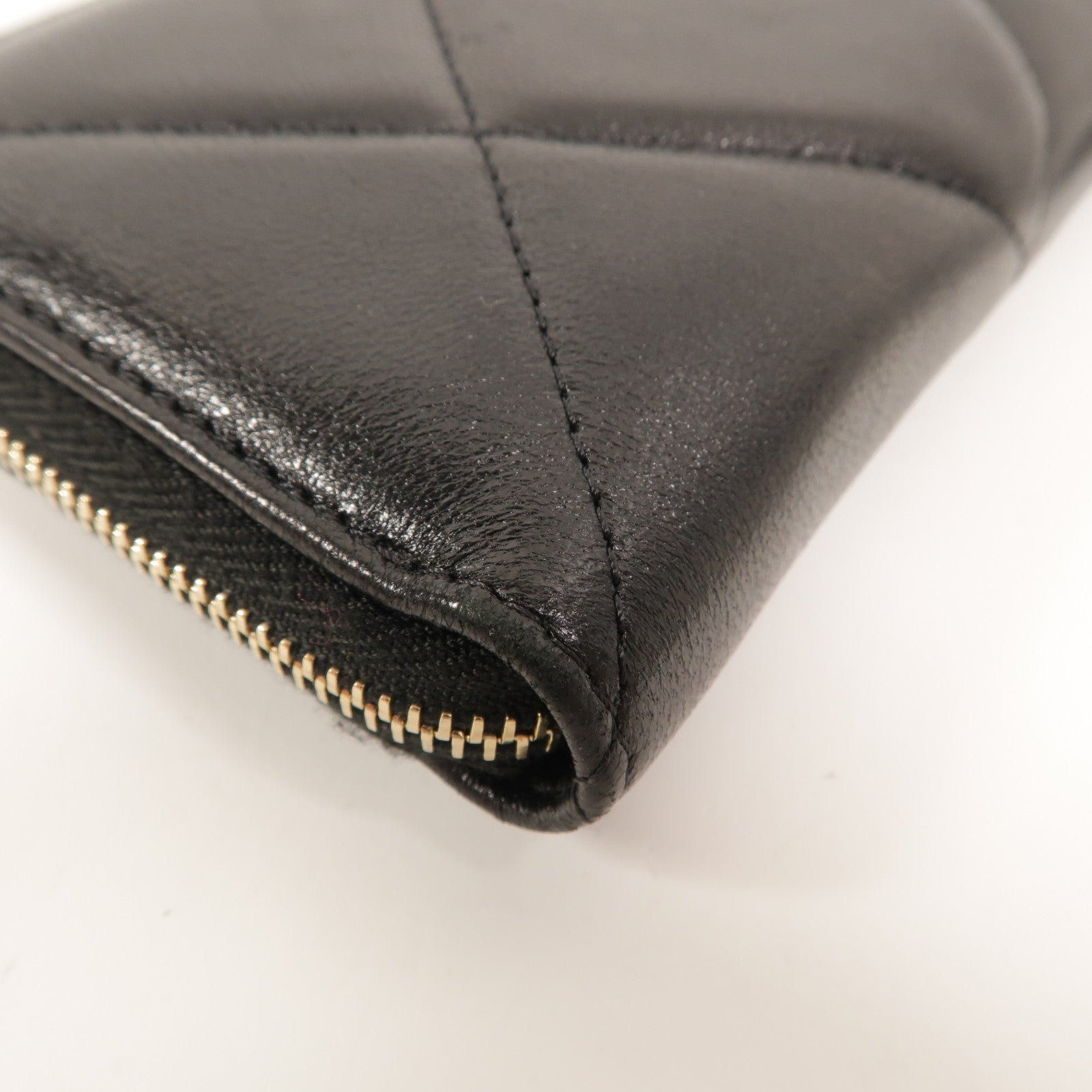 CHANEL 羊皮皮革19 Small Zipped Wallet長錢包
