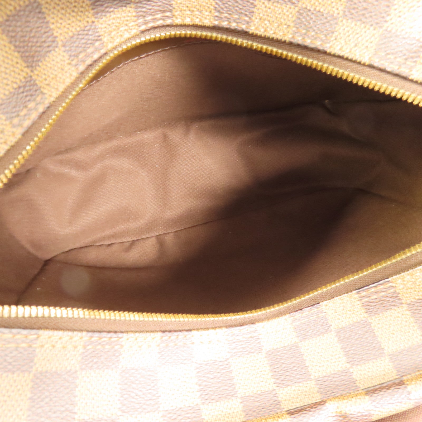 LOUIS VUITTON Damier Naviglio金扣肩背袋