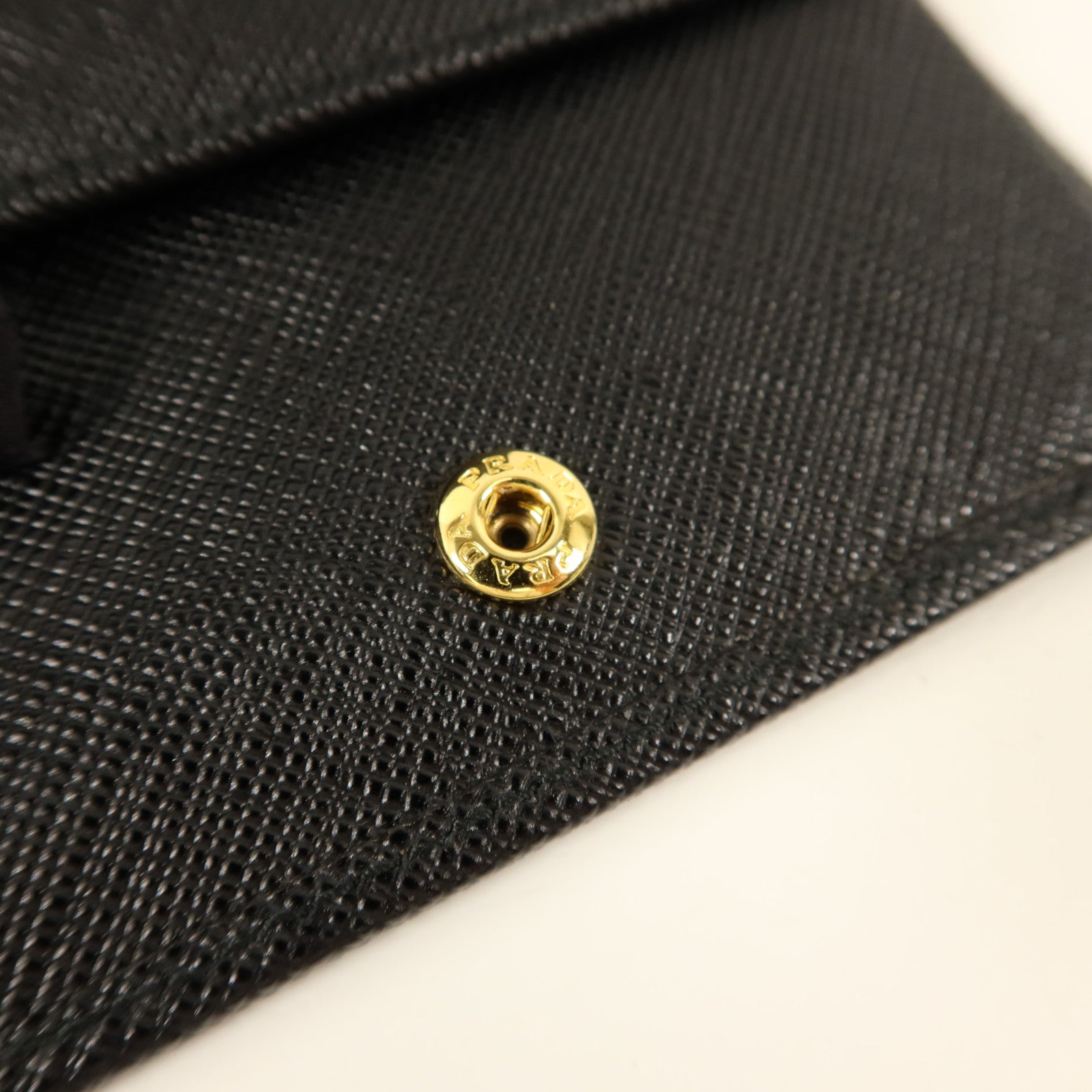 PRADA Saffiano皮革Small Bifold Wallet錢包