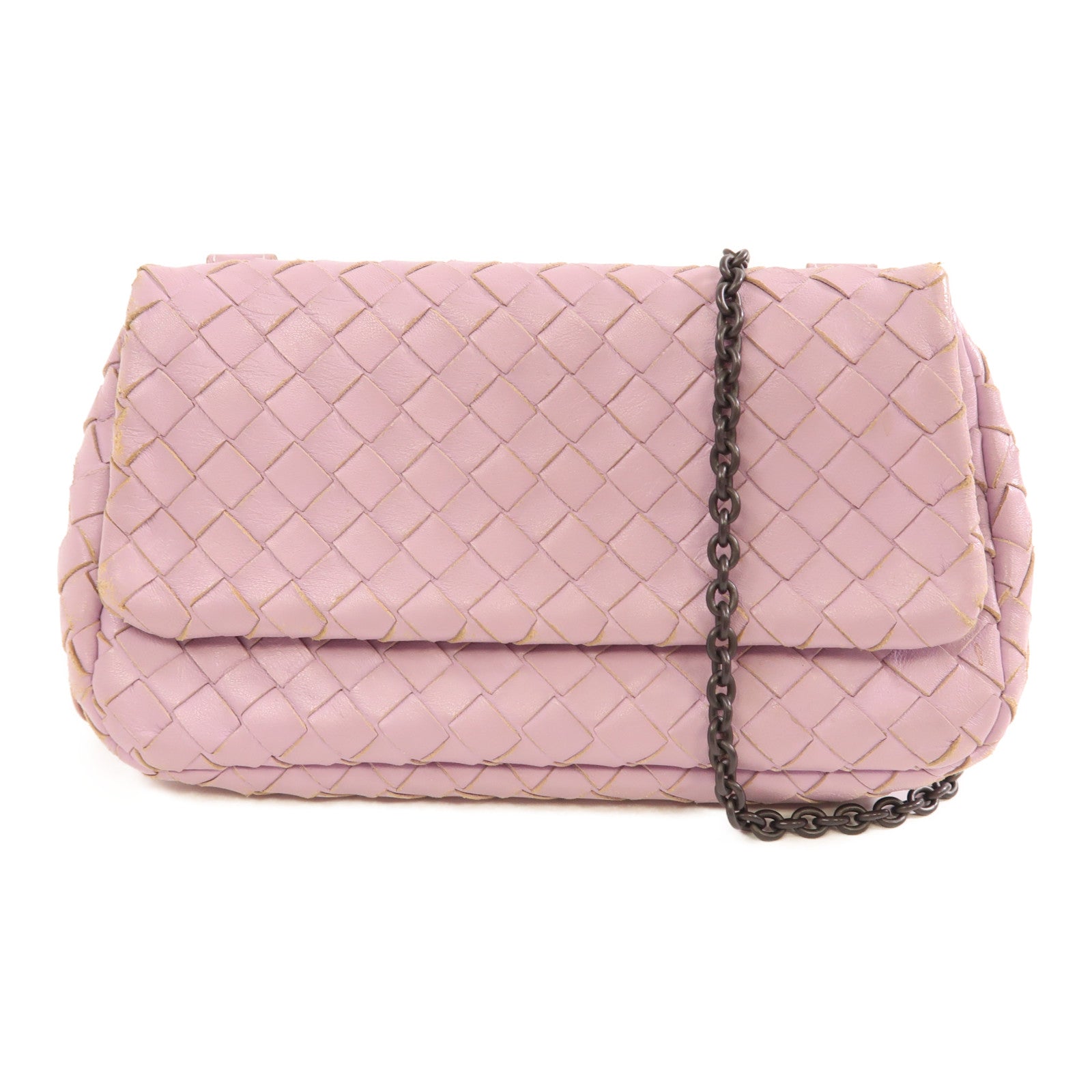 BOTTEGA VENETA 牛皮皮革Chain Shoulder肩背袋