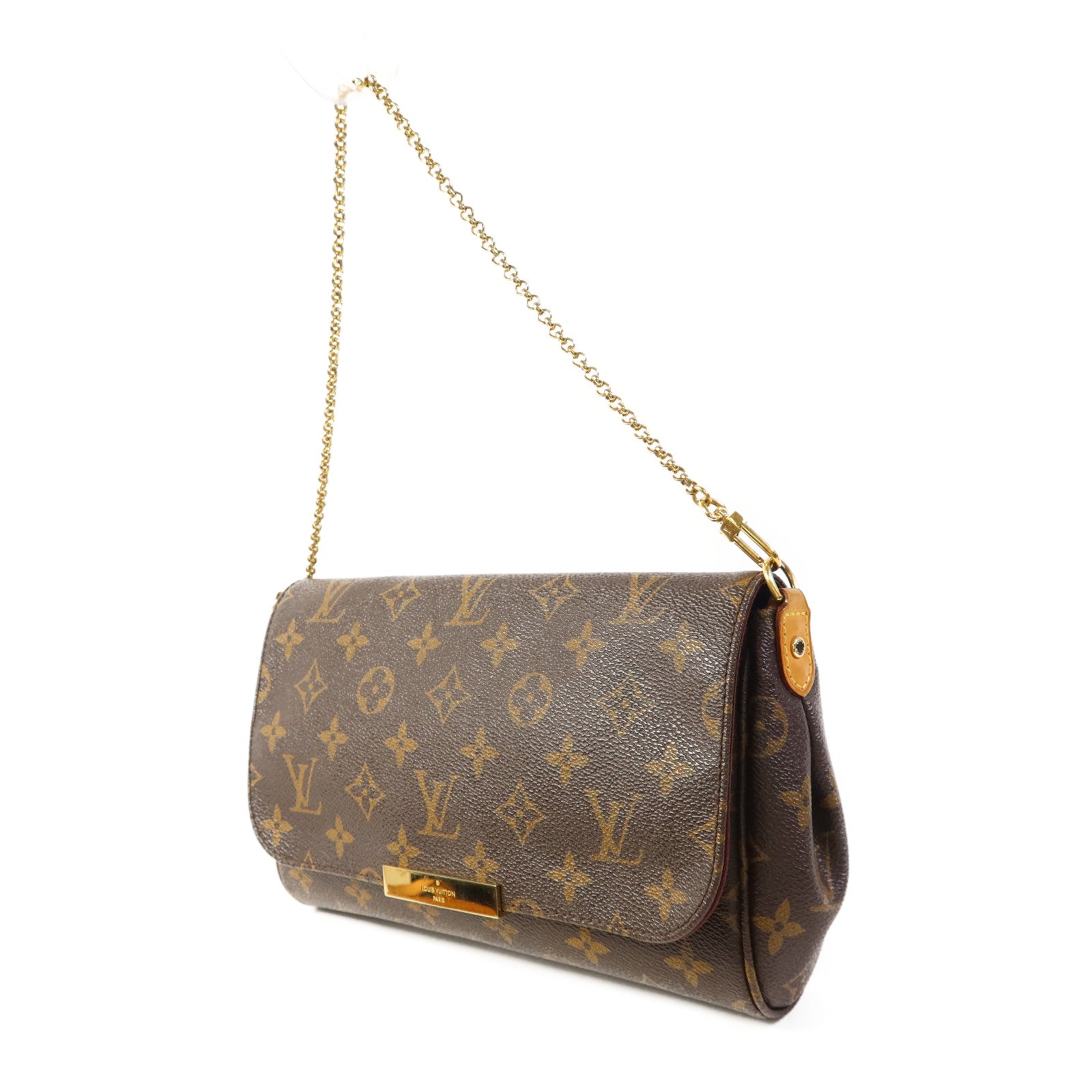 LOUIS VUITTON Monogram Favorite MM金扣手挽肩背兩用袋