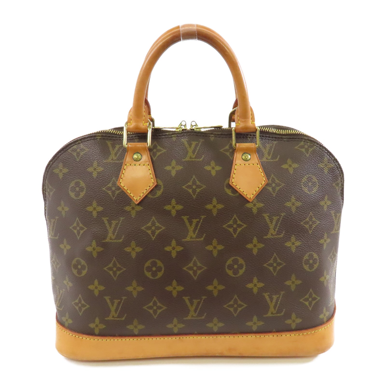 LOUIS VUITTON 【激減優惠】Monogram Alma金扣手挽袋啡色
