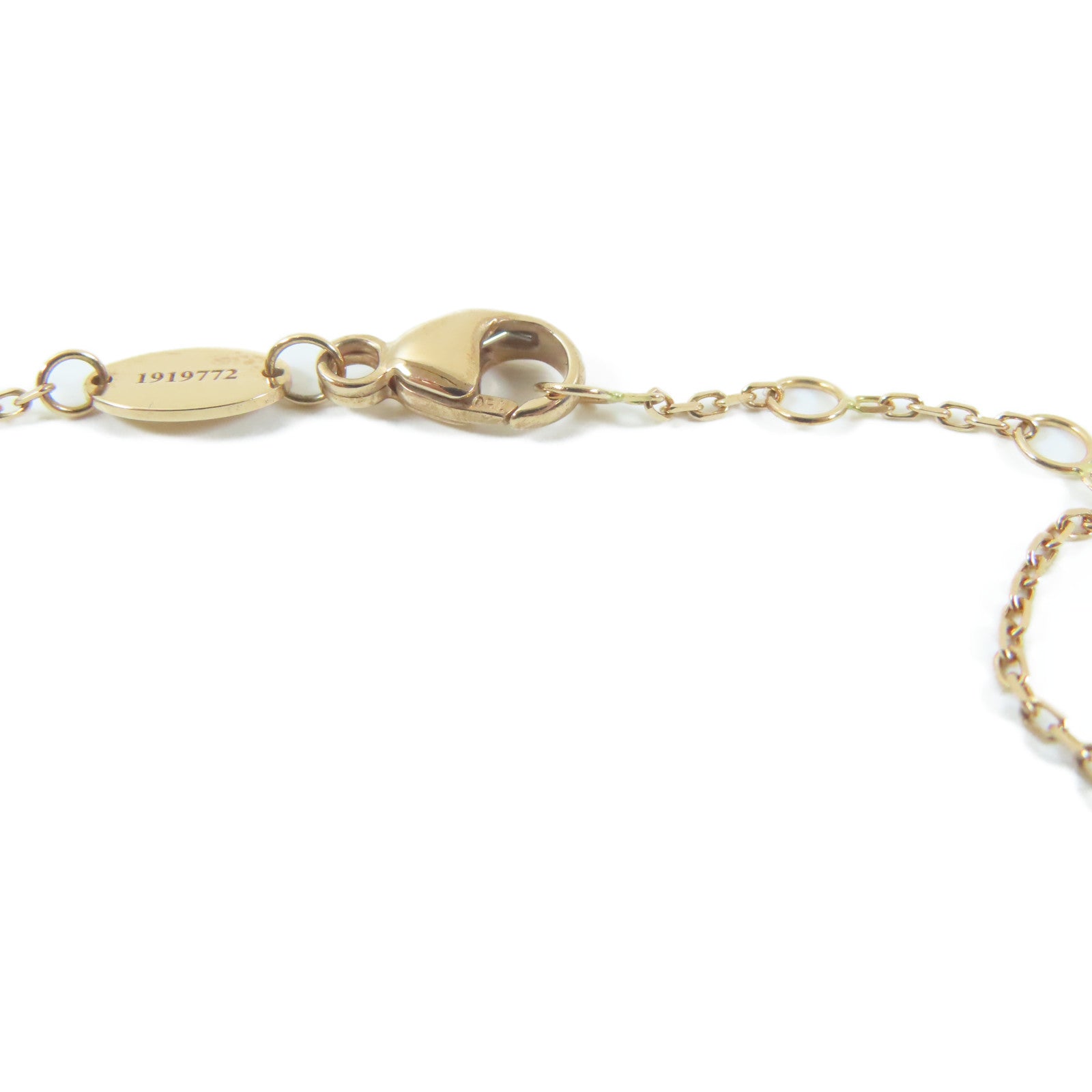 Chaumet 18K玫瑰金Jeux de Liens Bracelet手鏈#16.5cm