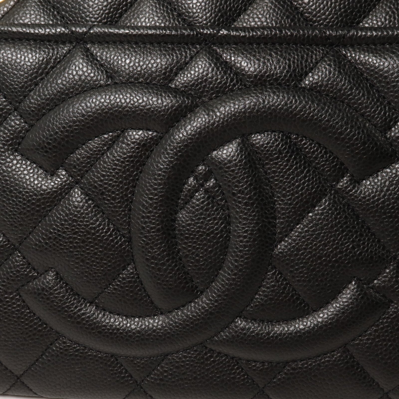 CHANEL 牛皮皮革CC Timeless鏈帶肩背袋