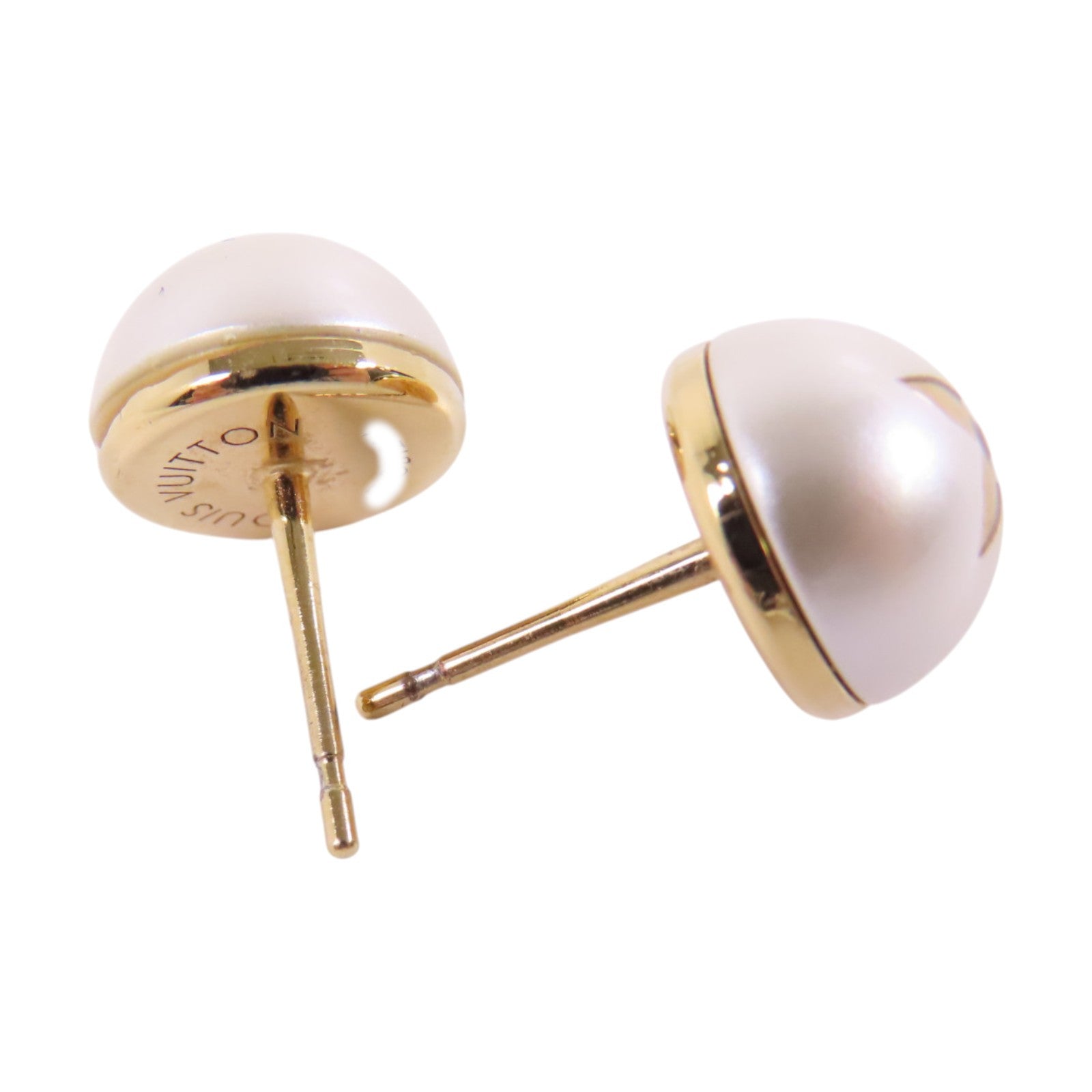 LOUIS VUITTON 金屬/仿珍珠My Mix Pearl Earrings耳環