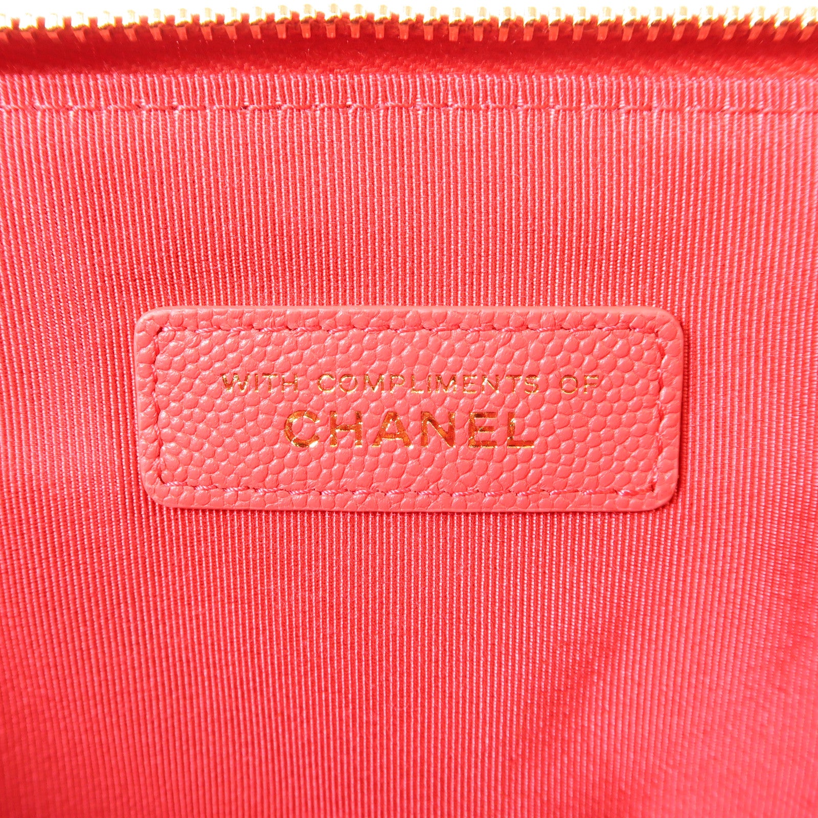 CHANEL 牛皮皮革Clutch Bag金扣手拿包