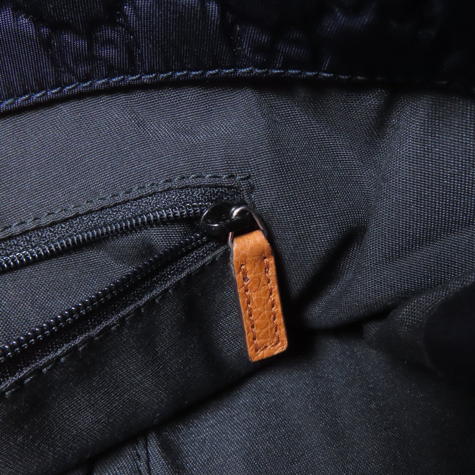 GUCCI 尼龍Guccissima Medium Tote手挽袋深藍色