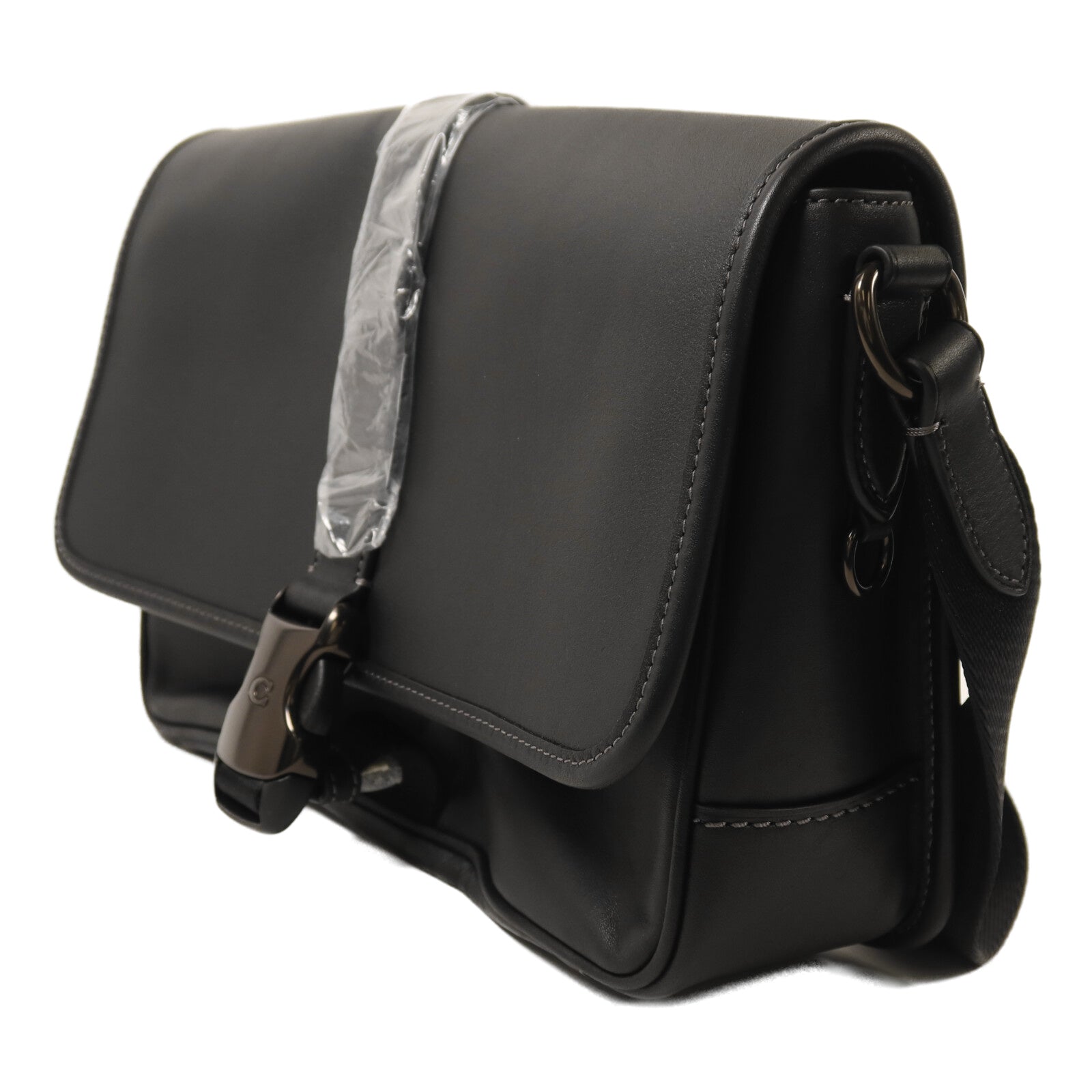 COACH 牛皮皮革League Messenger Bag肩背袋