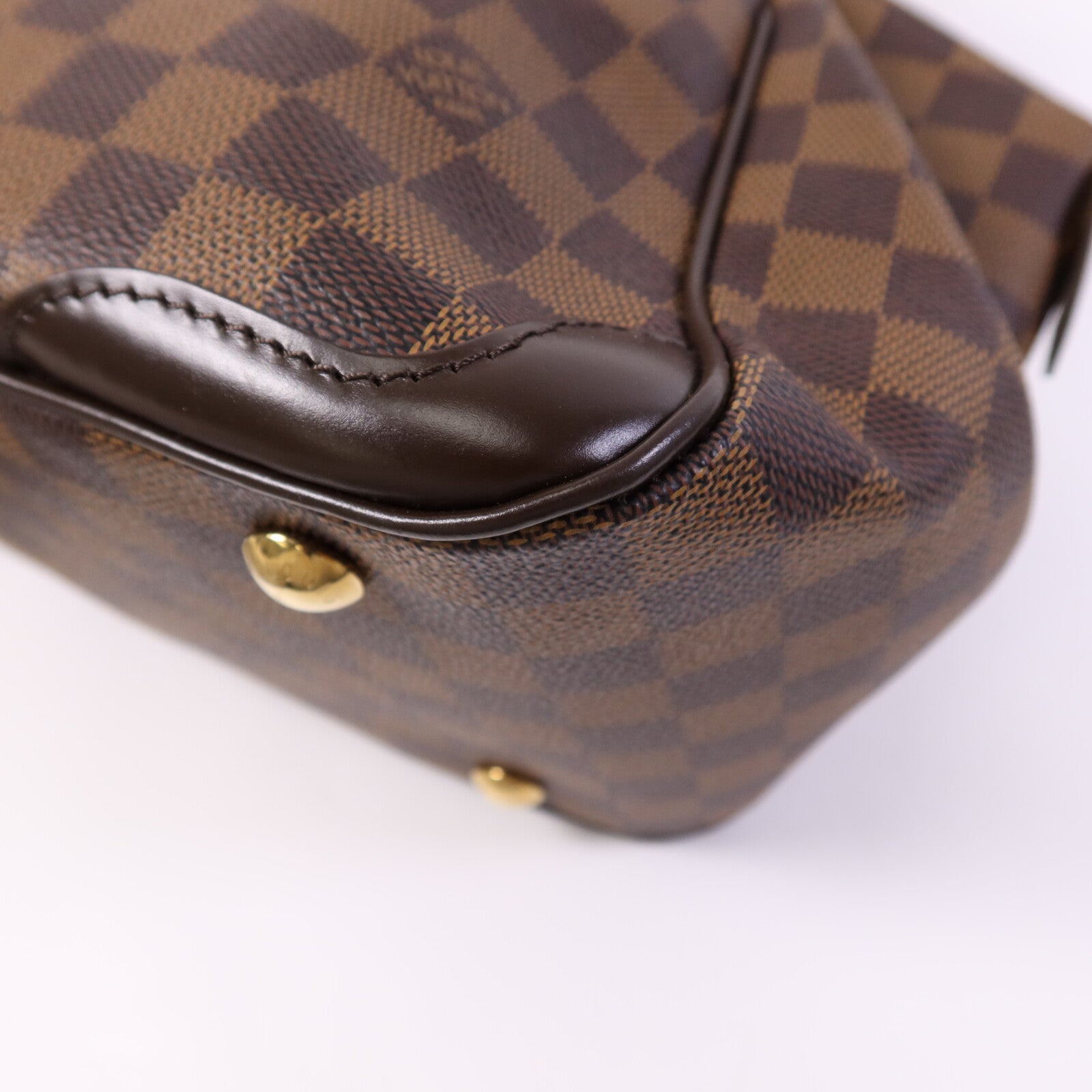 LOUIS VUITTON Damier Verona PM金扣肩背袋