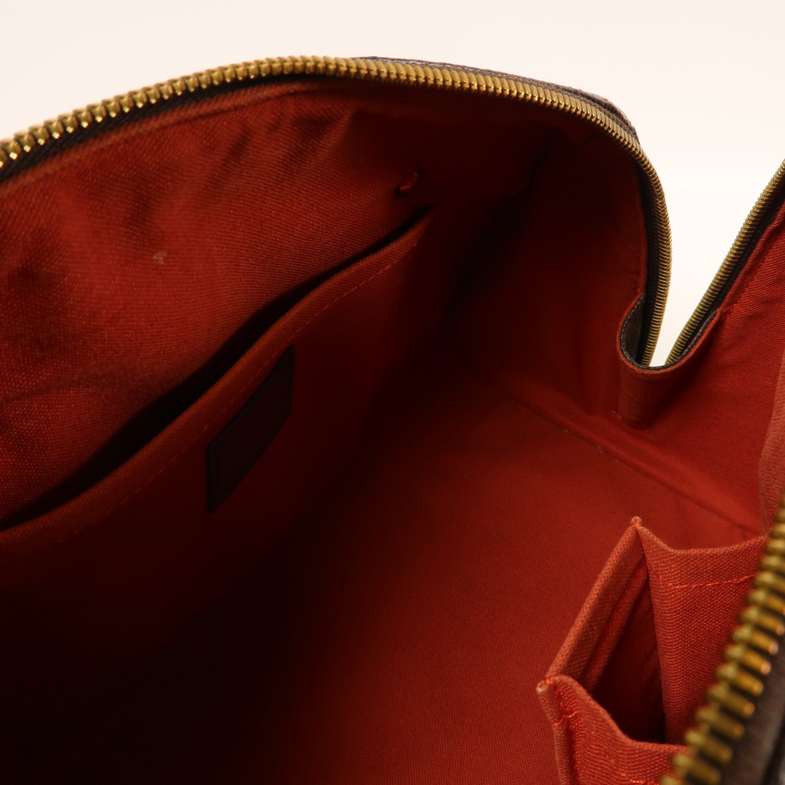LOUIS VUITTON 【激減優惠】Damier Ribera MM 金扣手挽袋啡色