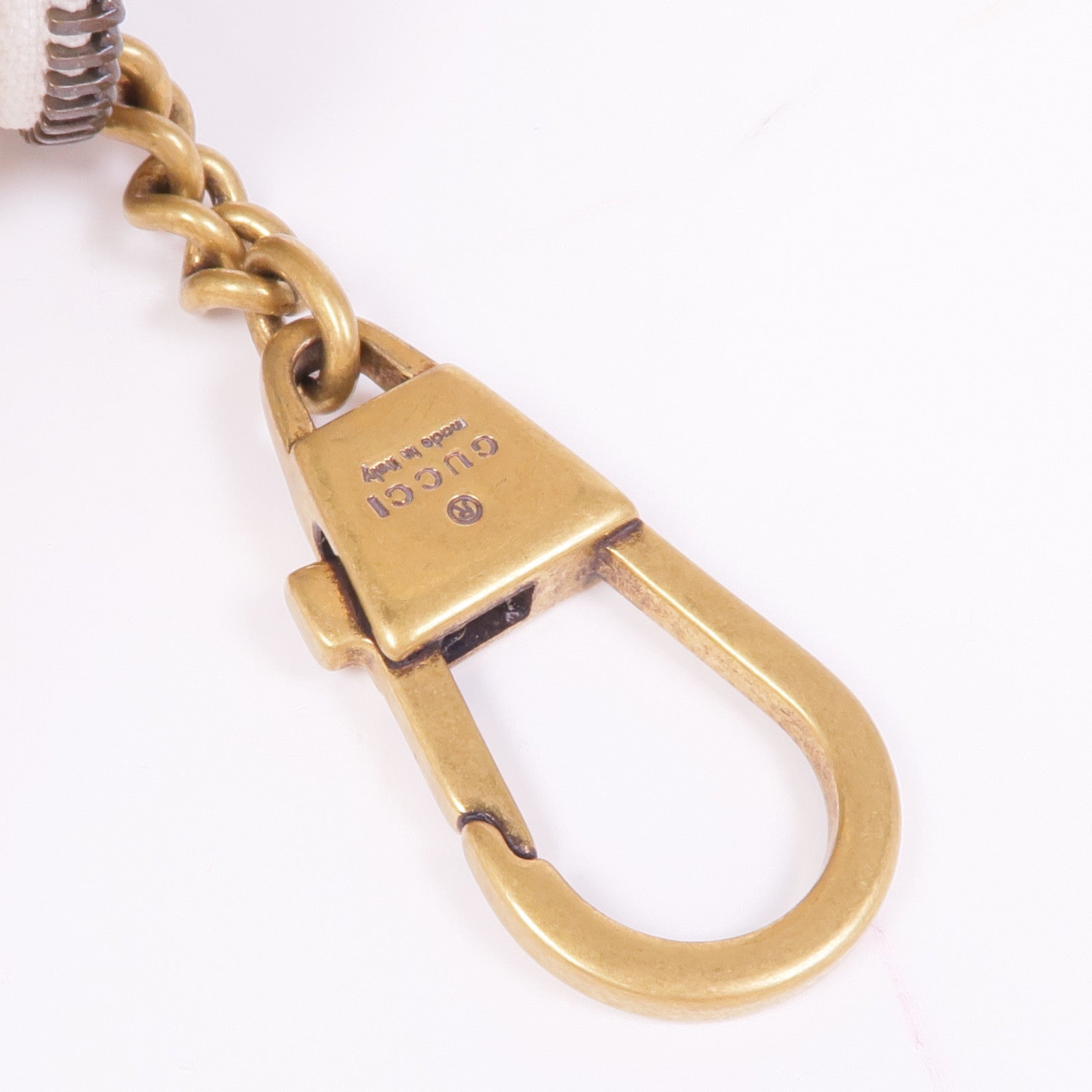 GUCCI 牛皮皮革GG Marmont金扣鏈帶肩背袋