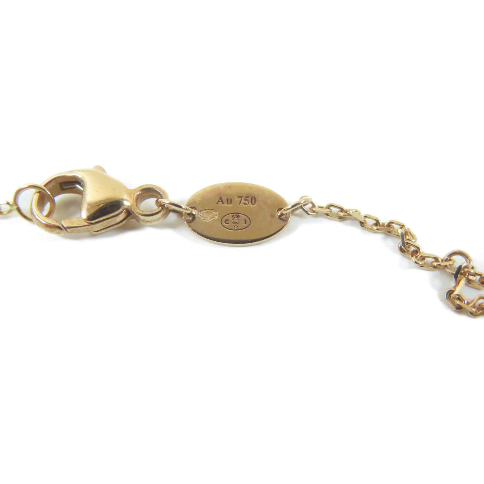 Chaumet 18K玫瑰金Jeux de Liens Bracelet手鏈#16.5cm