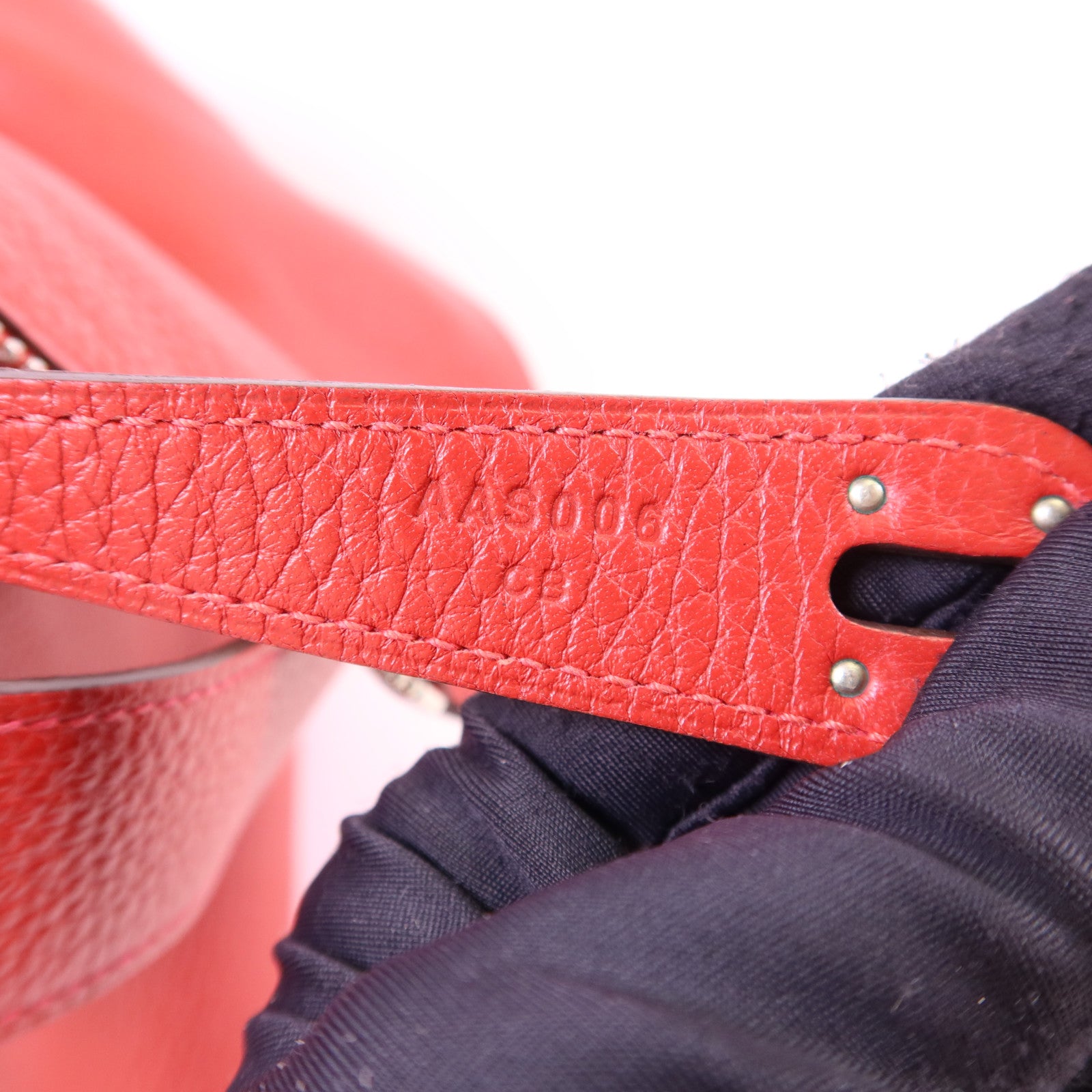 HERMES Clemence皮革Lindy 30銀扣手挽肩背兩用袋Rose Jaipur