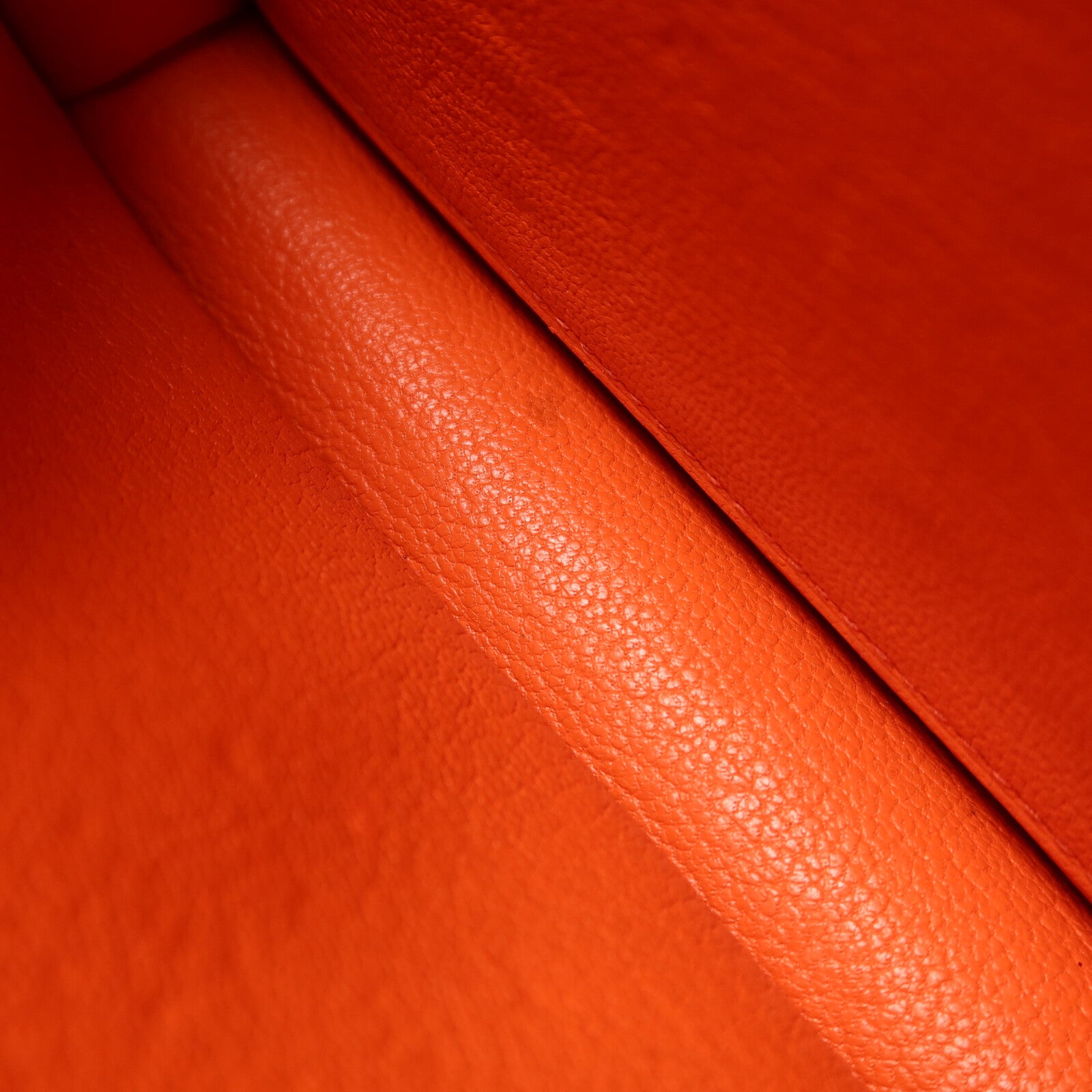 HERMES Evercolor皮革Roulis Mini肩背袋Feu