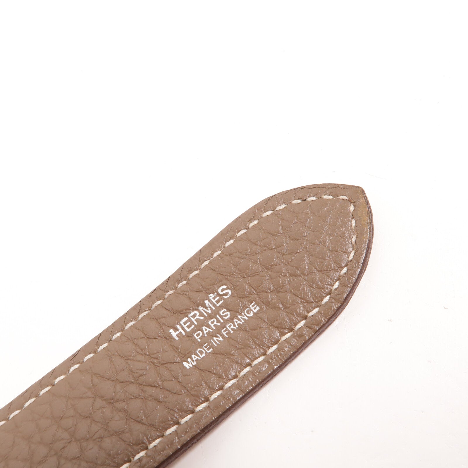 HERMES Togo皮革Jypsiere肩背袋Etoupe