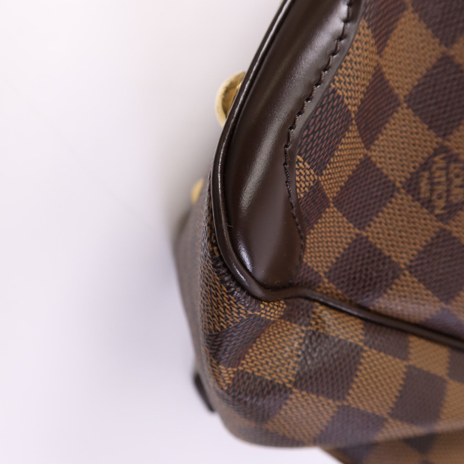 LOUIS VUITTON Damier Verona PM金扣肩背袋