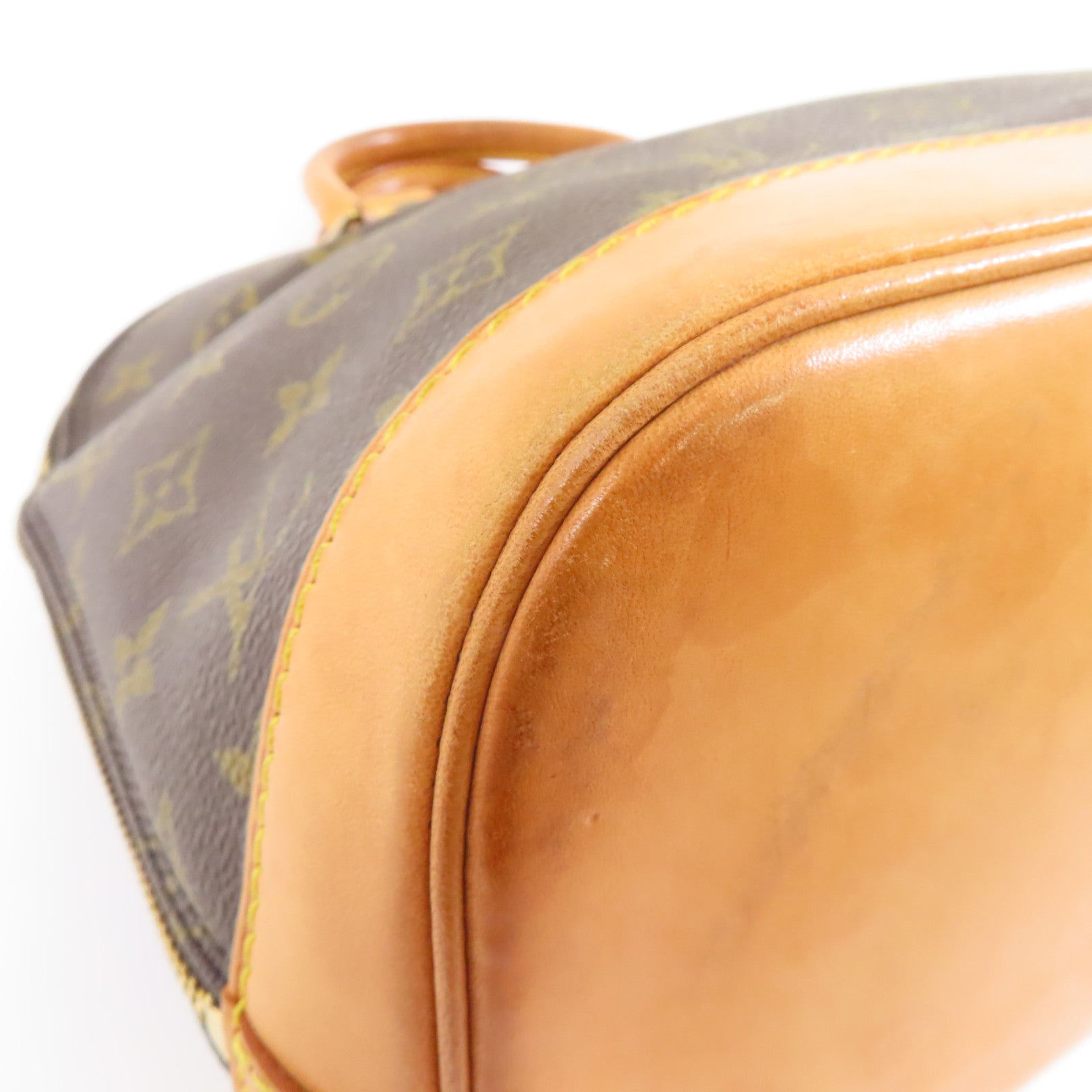 LOUIS VUITTON 【激減優惠】Monogram Alma金扣手挽袋啡色
